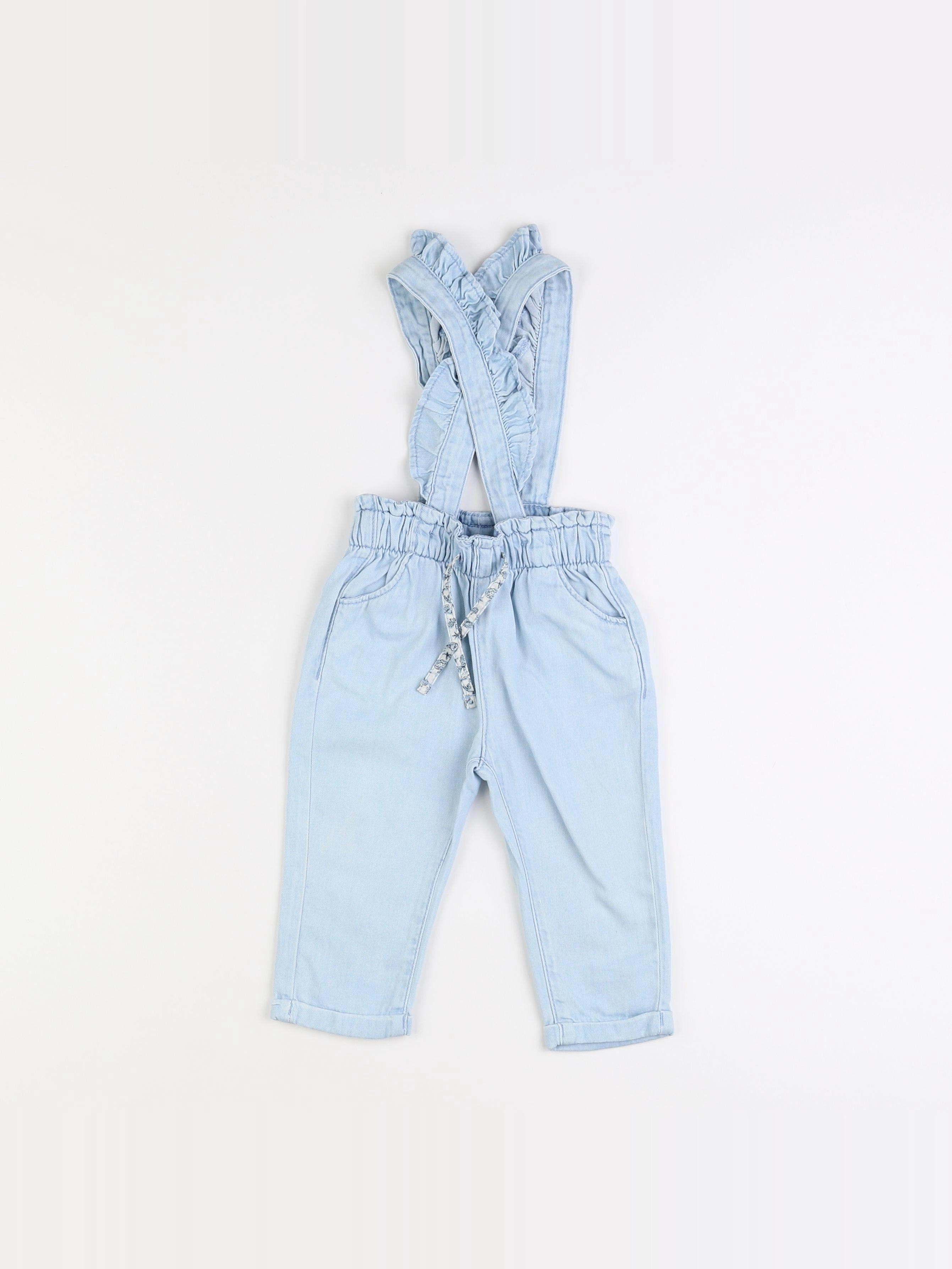 Tape à l'oeil - pantalon bleu - 12 mois