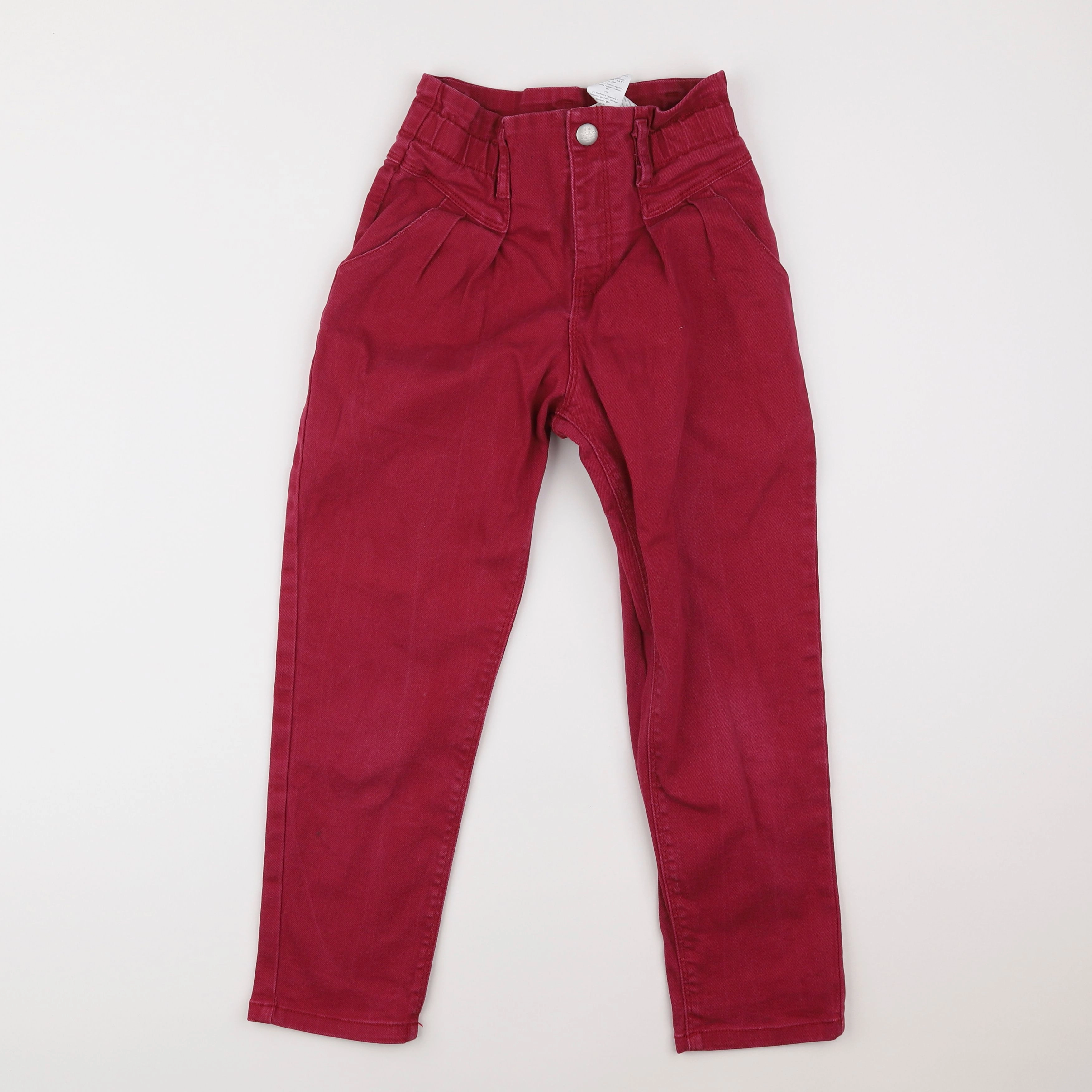 IKKS - pantalon rouge - 10 ans