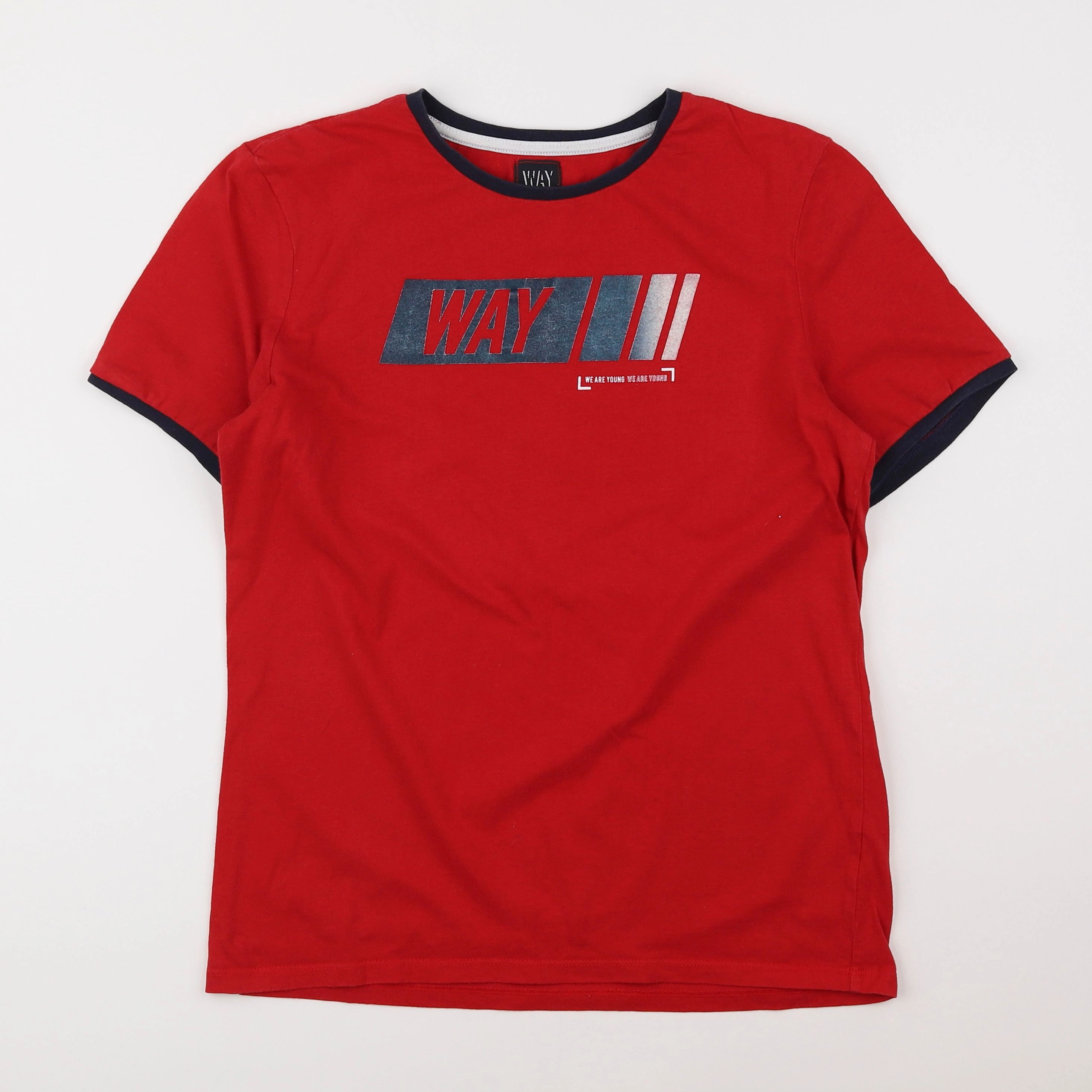 IKKS - tee-shirt rouge - 16 ans