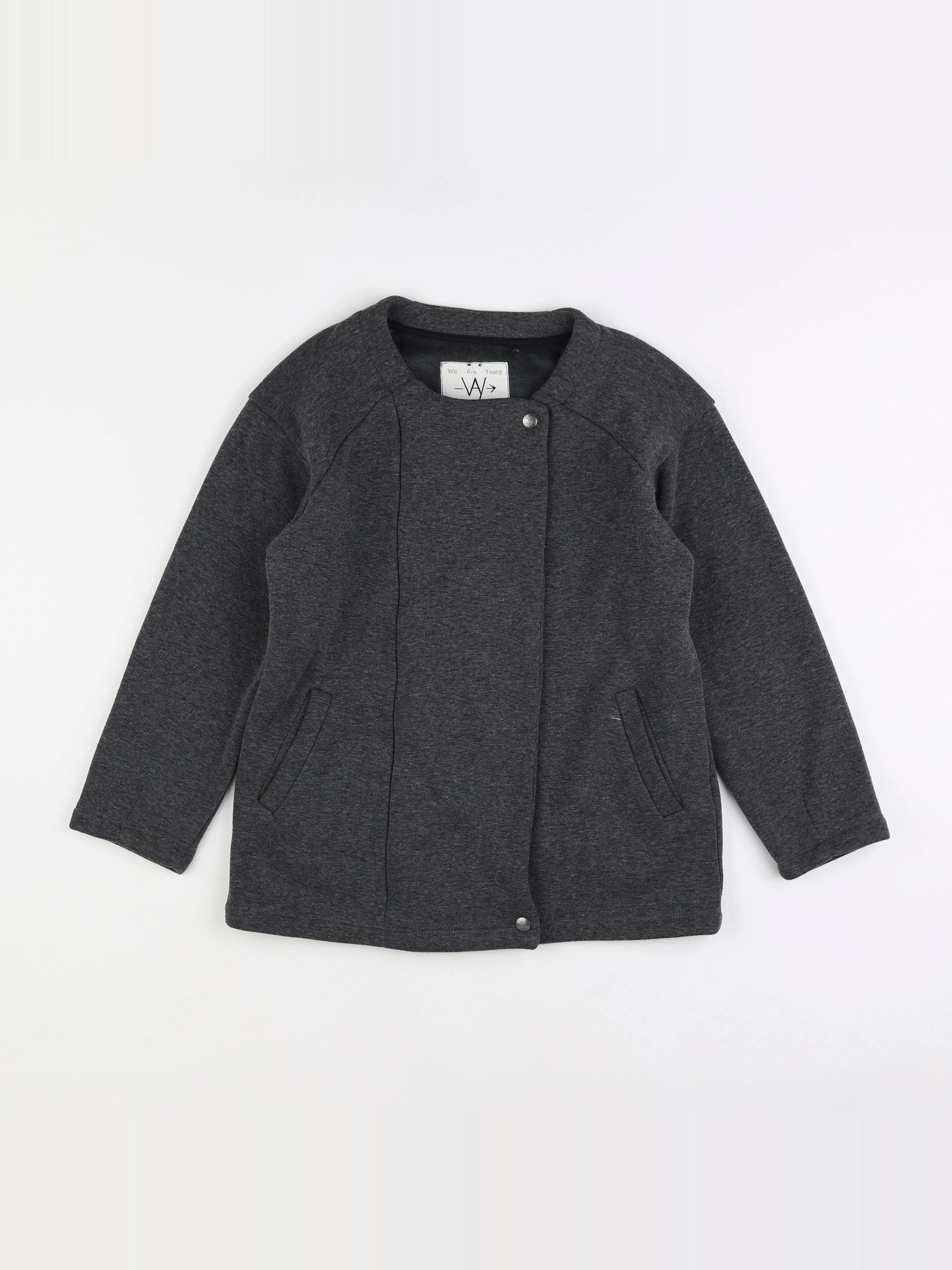 IKKS - veste gris - 10 ans