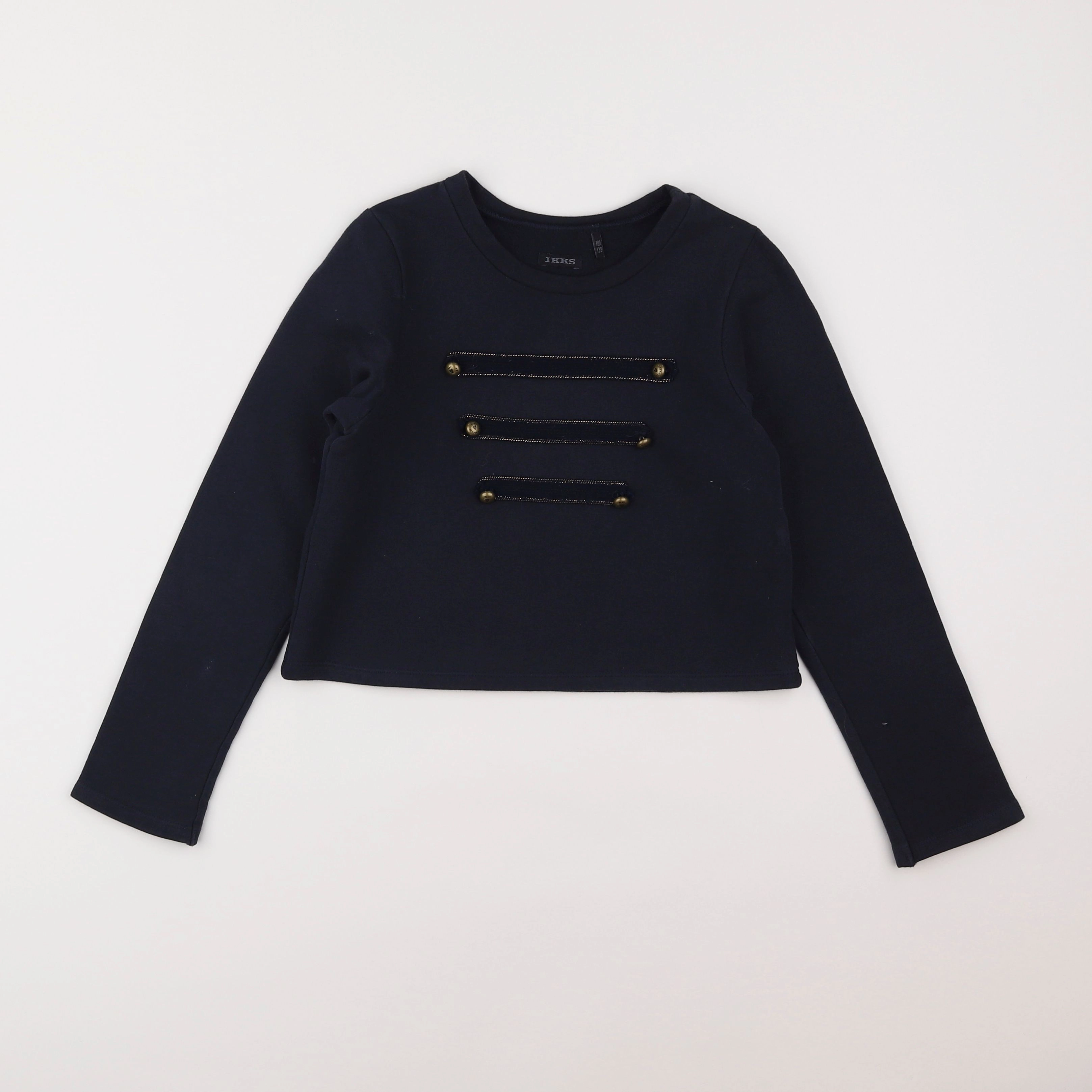 IKKS - sweat court bleu - 10 ans