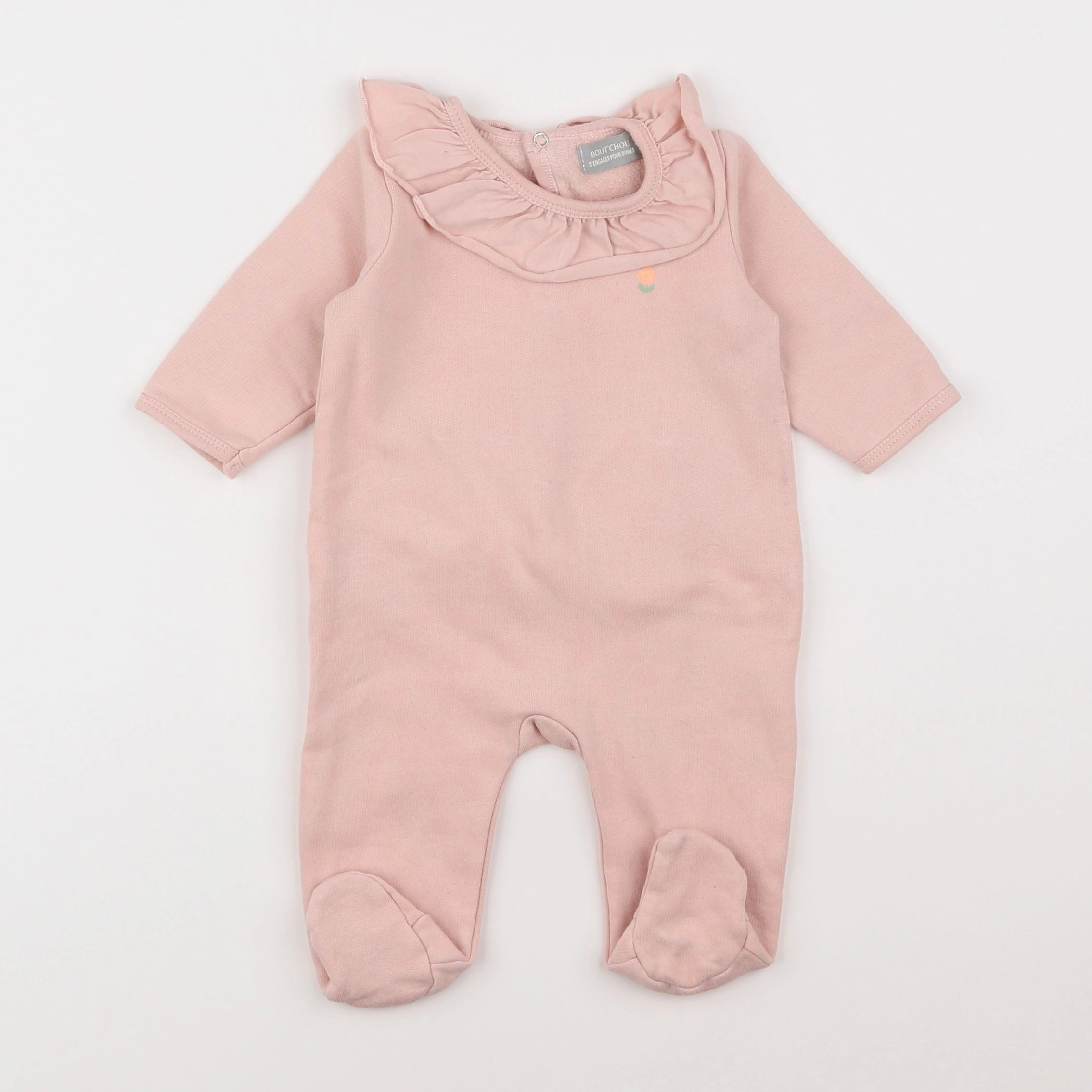 Boutchou - pyjama coton rose - 3 mois