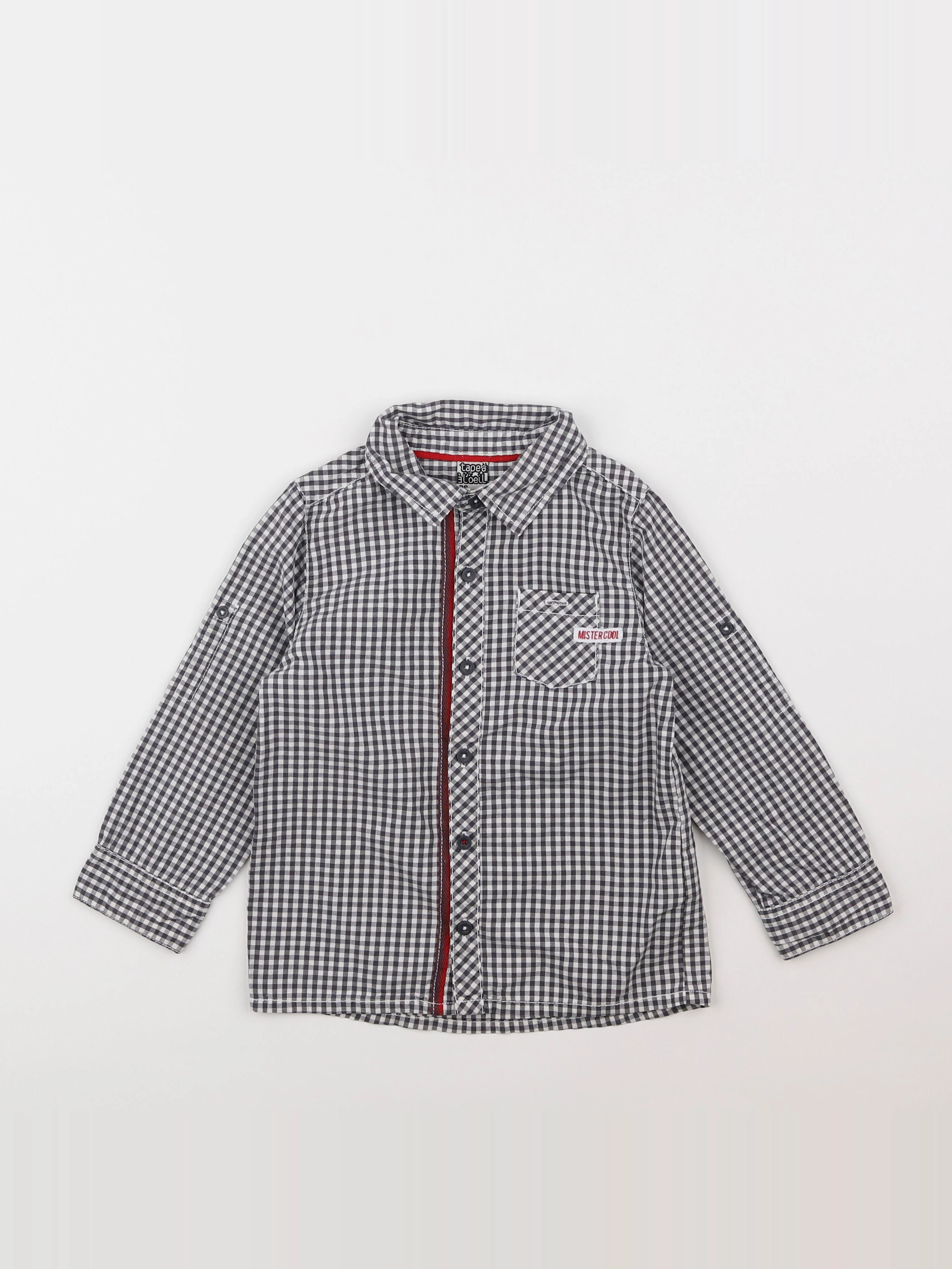 Tape à l'oeil - chemise noir - 3 ans