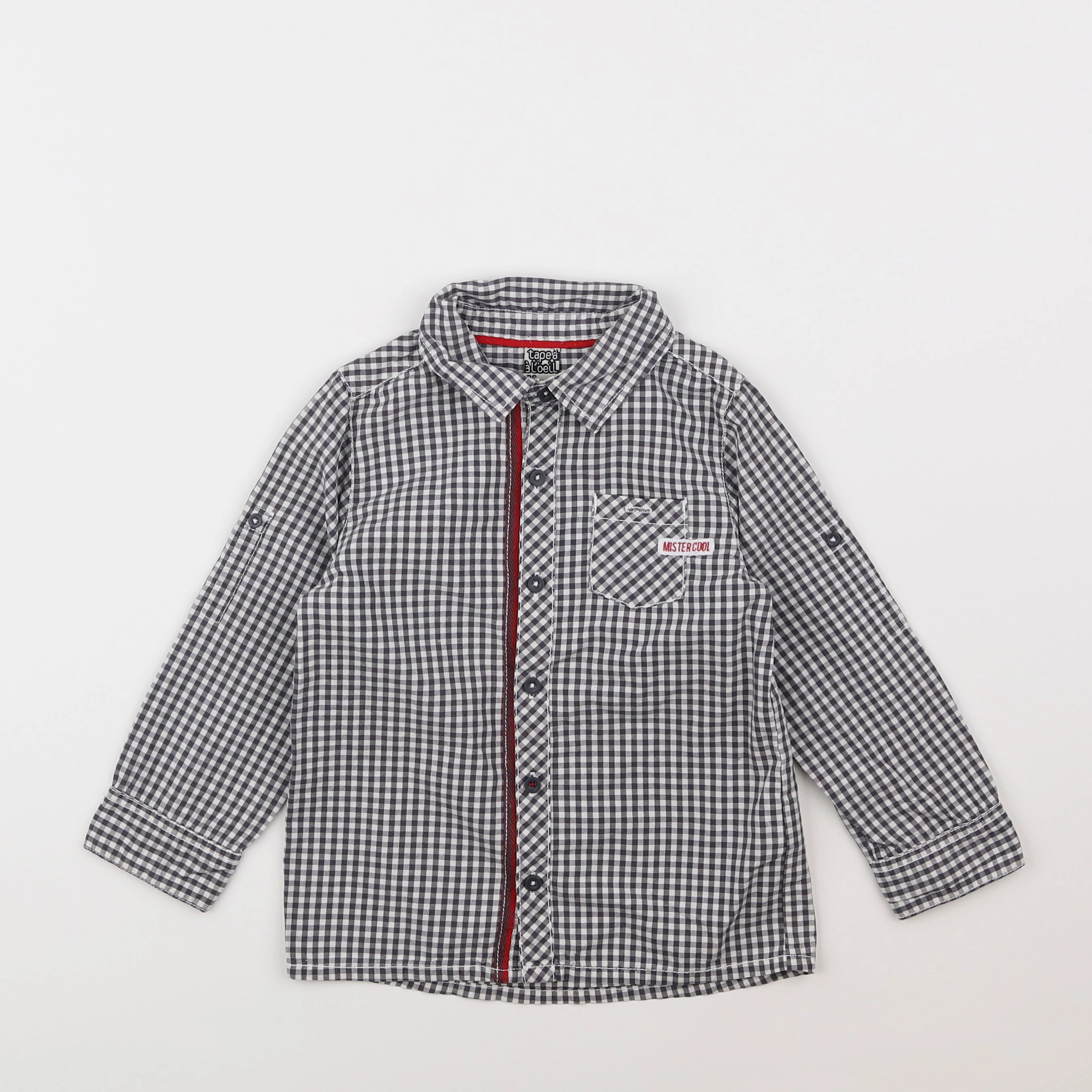 Tape à l'oeil - chemise noir - 3 ans