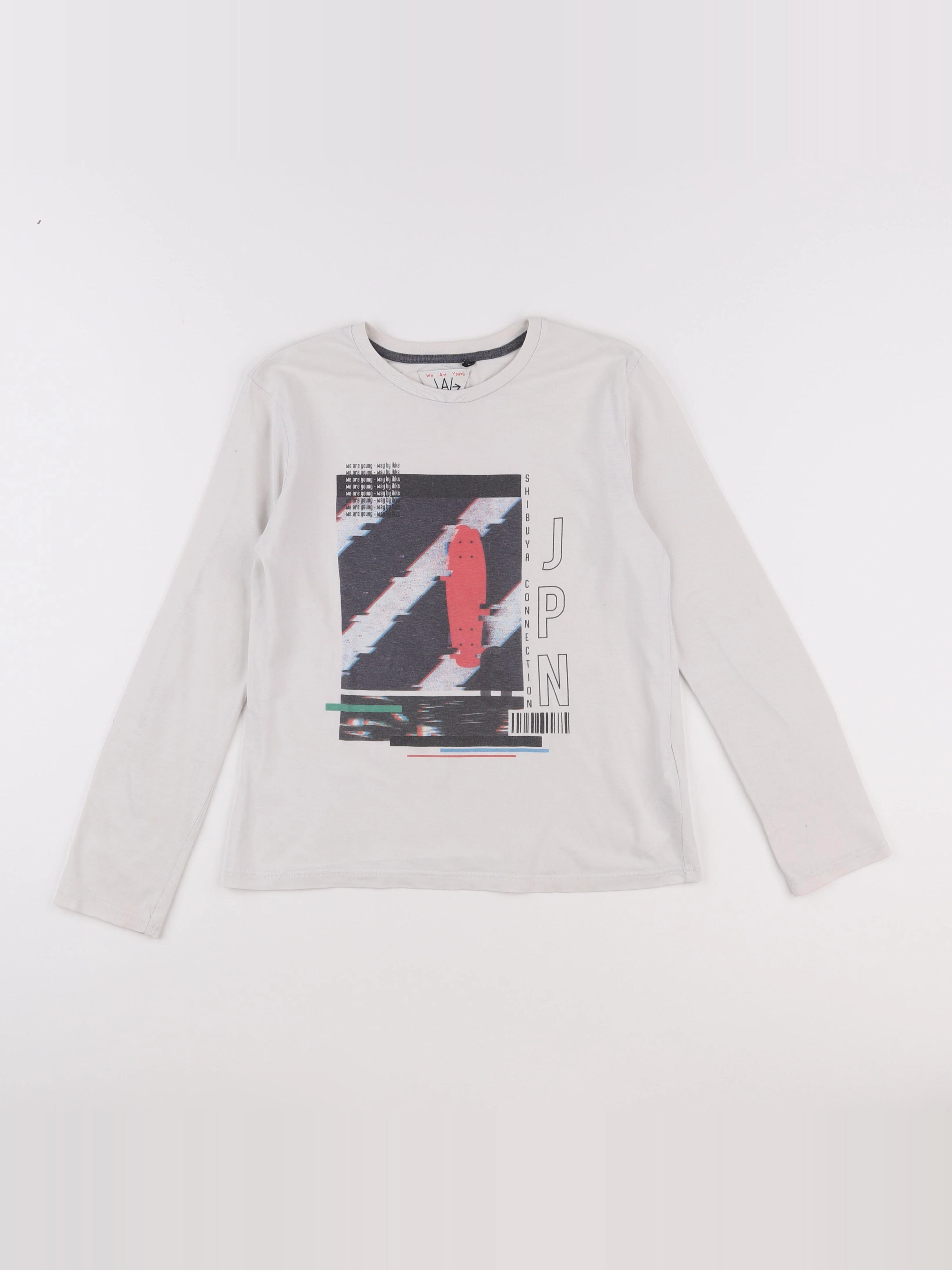 IKKS - tee-shirt multicolore - 10 ans