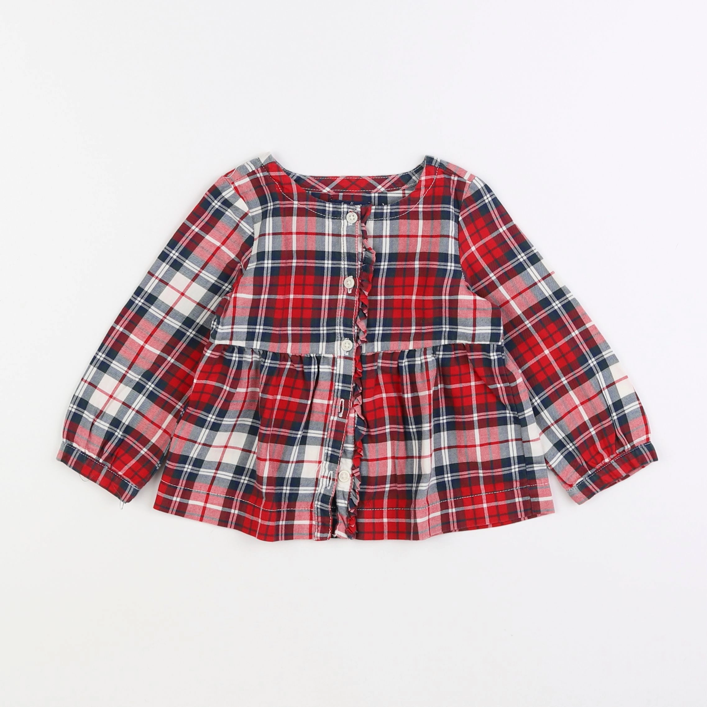 GAP - blouse rouge - 18 mois à 2 ans