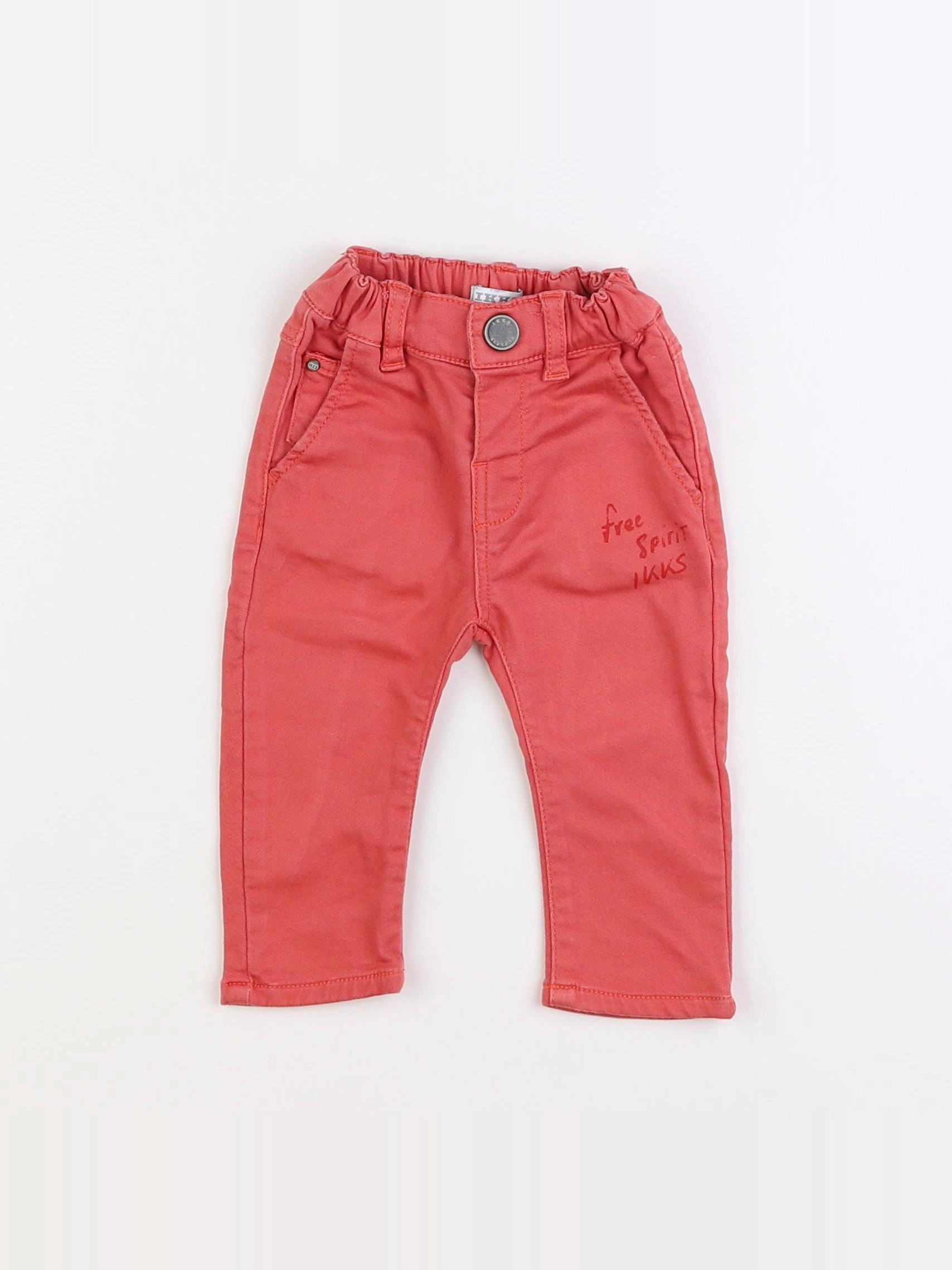 IKKS - jean orange - 6 mois