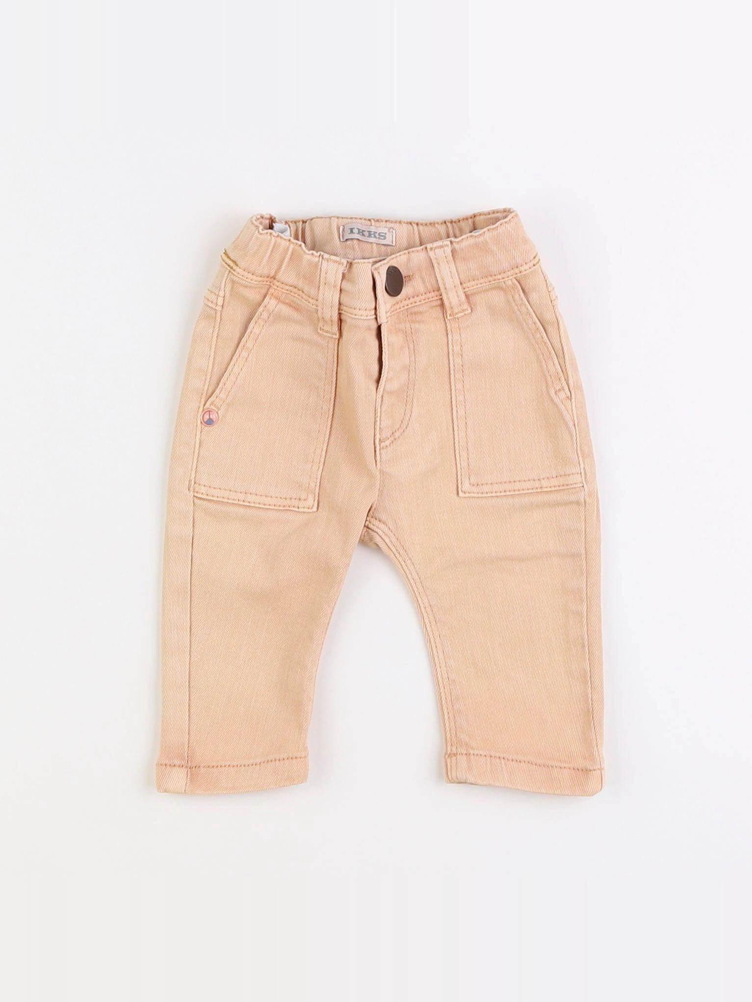 IKKS - jean orange - 6 mois