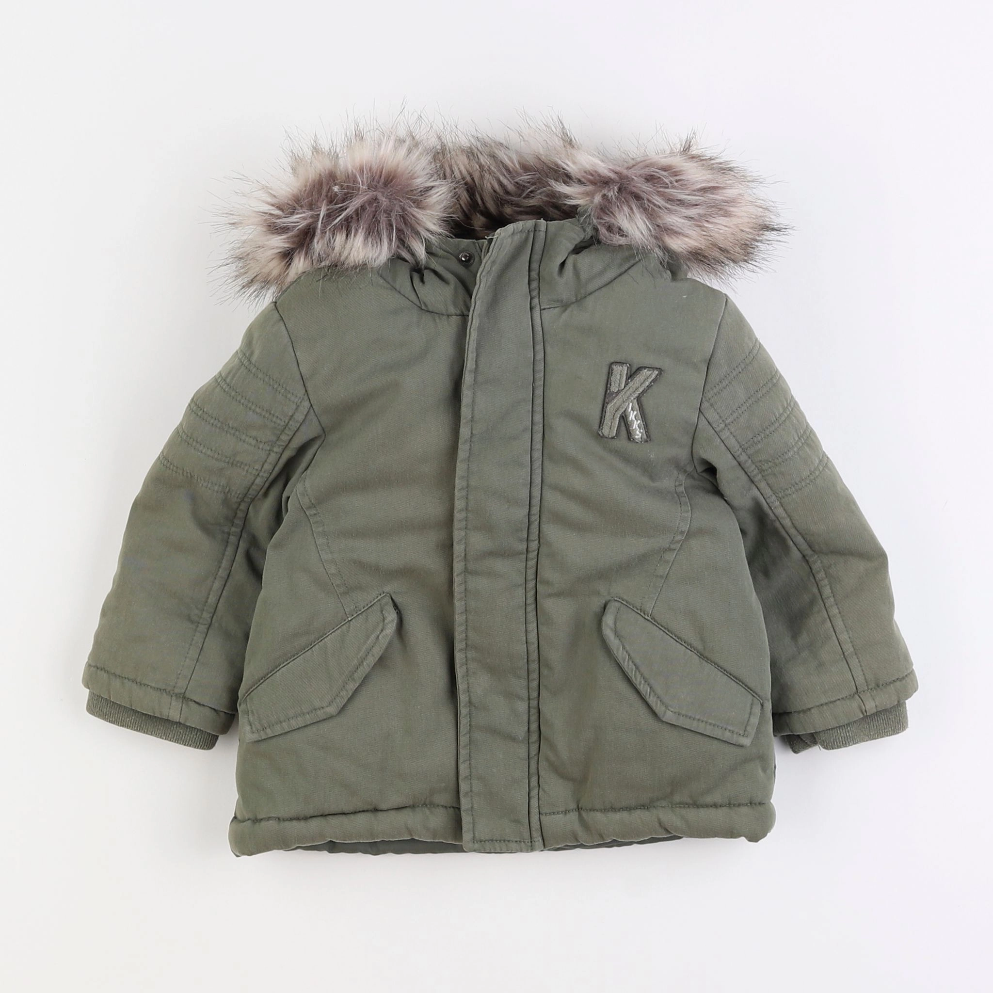 IKKS - parka vert - 12 mois