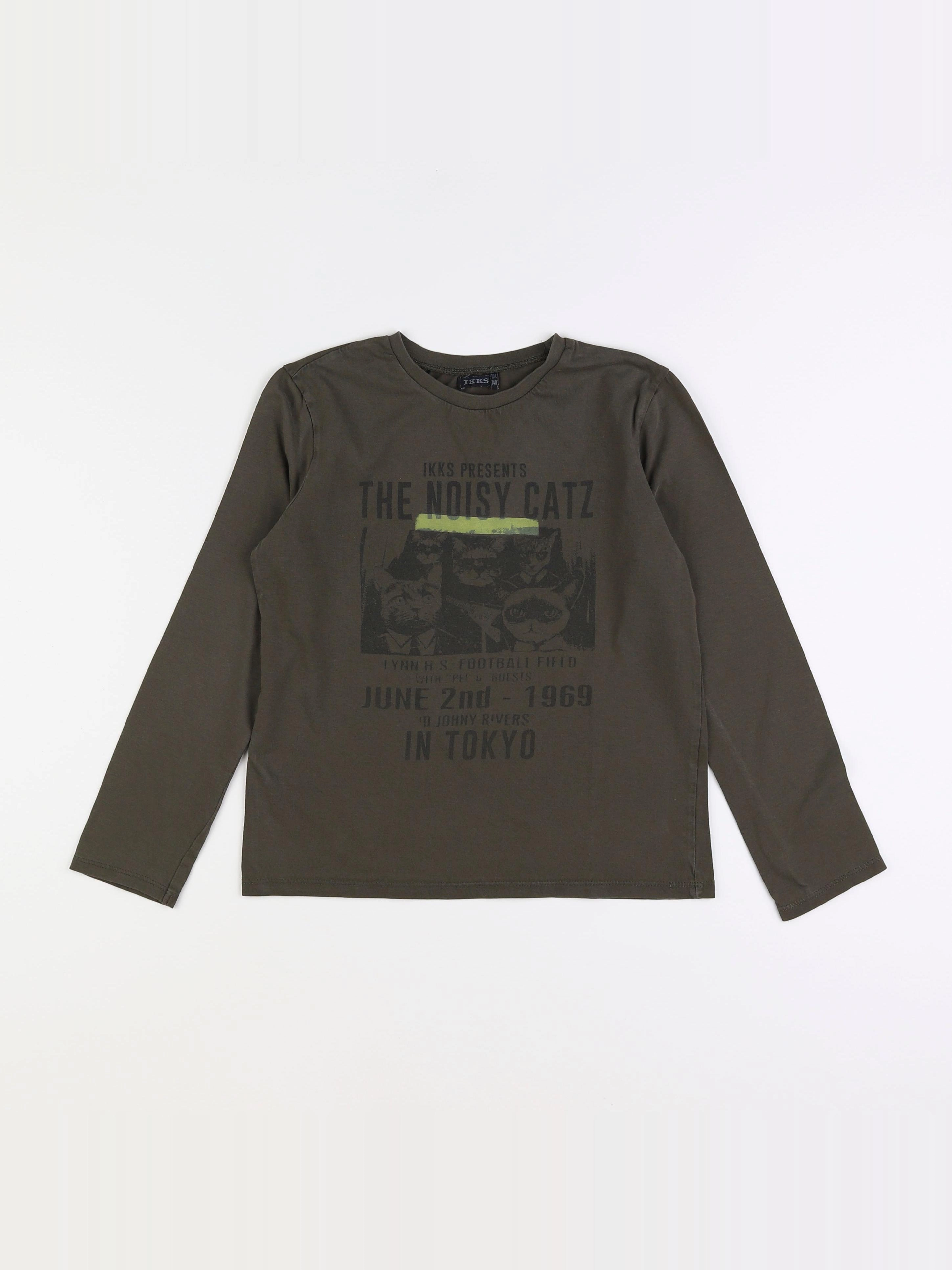 IKKS - tee-shirt vert - 10 ans