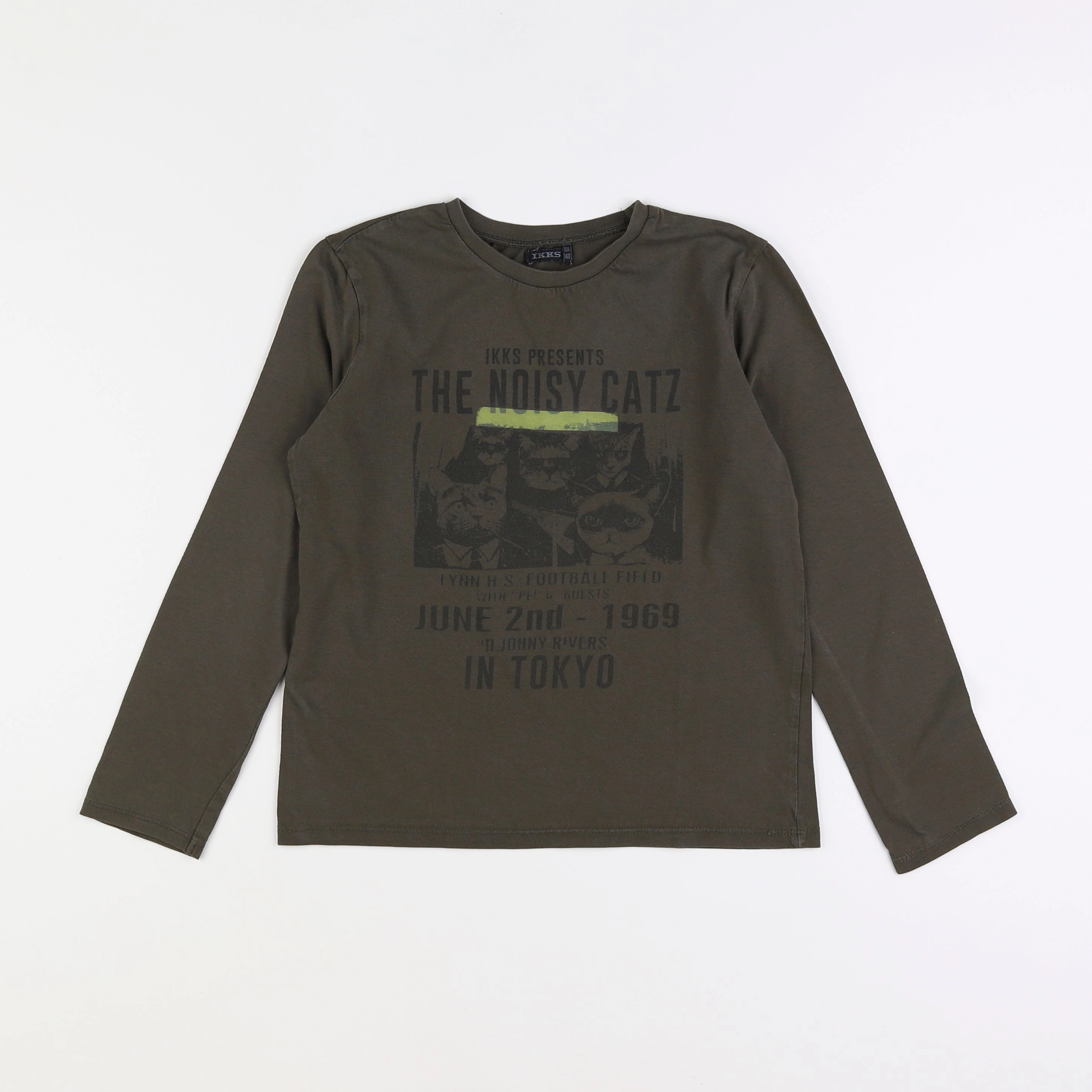 IKKS - tee-shirt vert - 10 ans