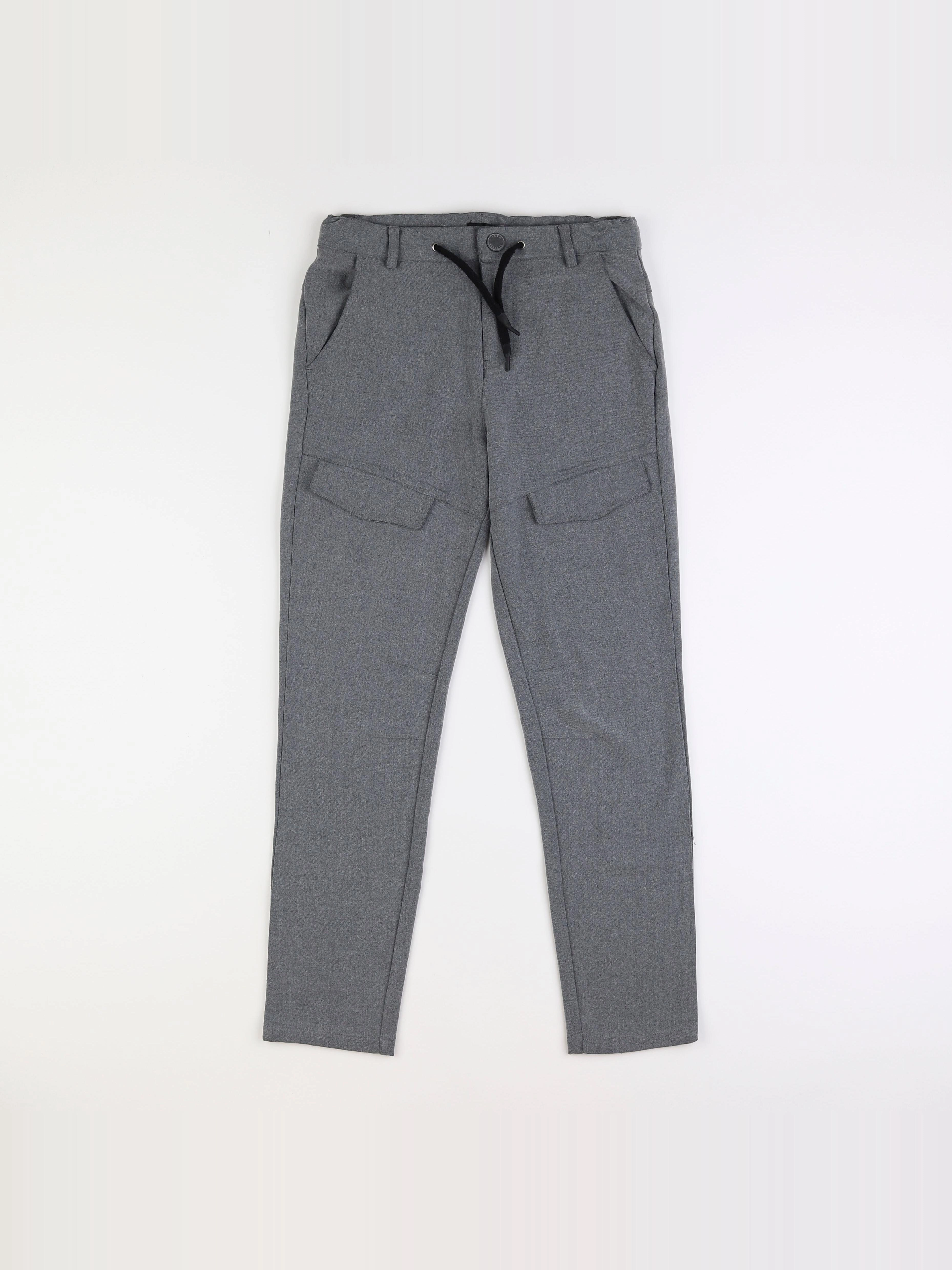 IKKS - pantalon gris - 10/12 ans