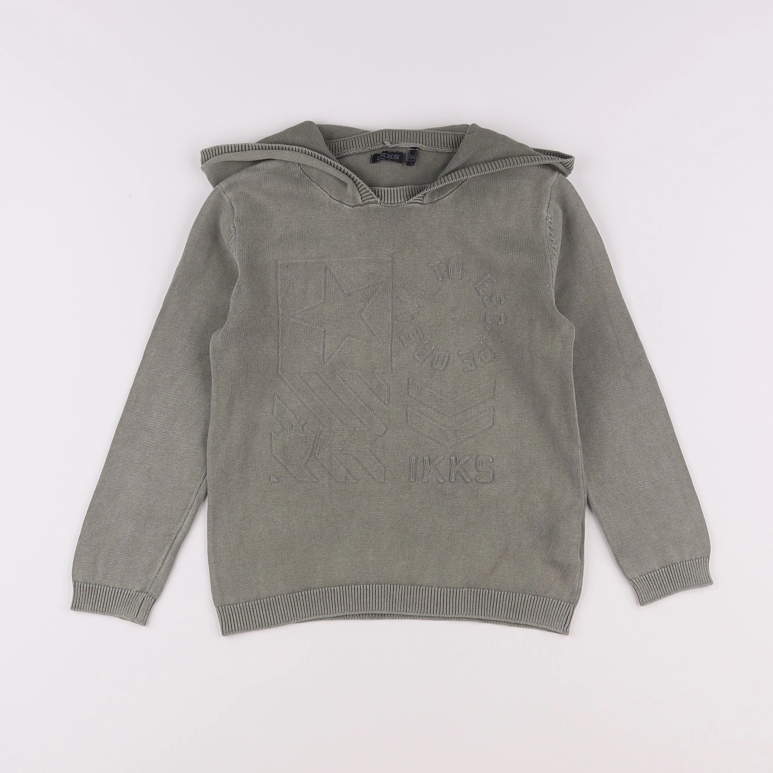 IKKS - sweat vert - 5 ans