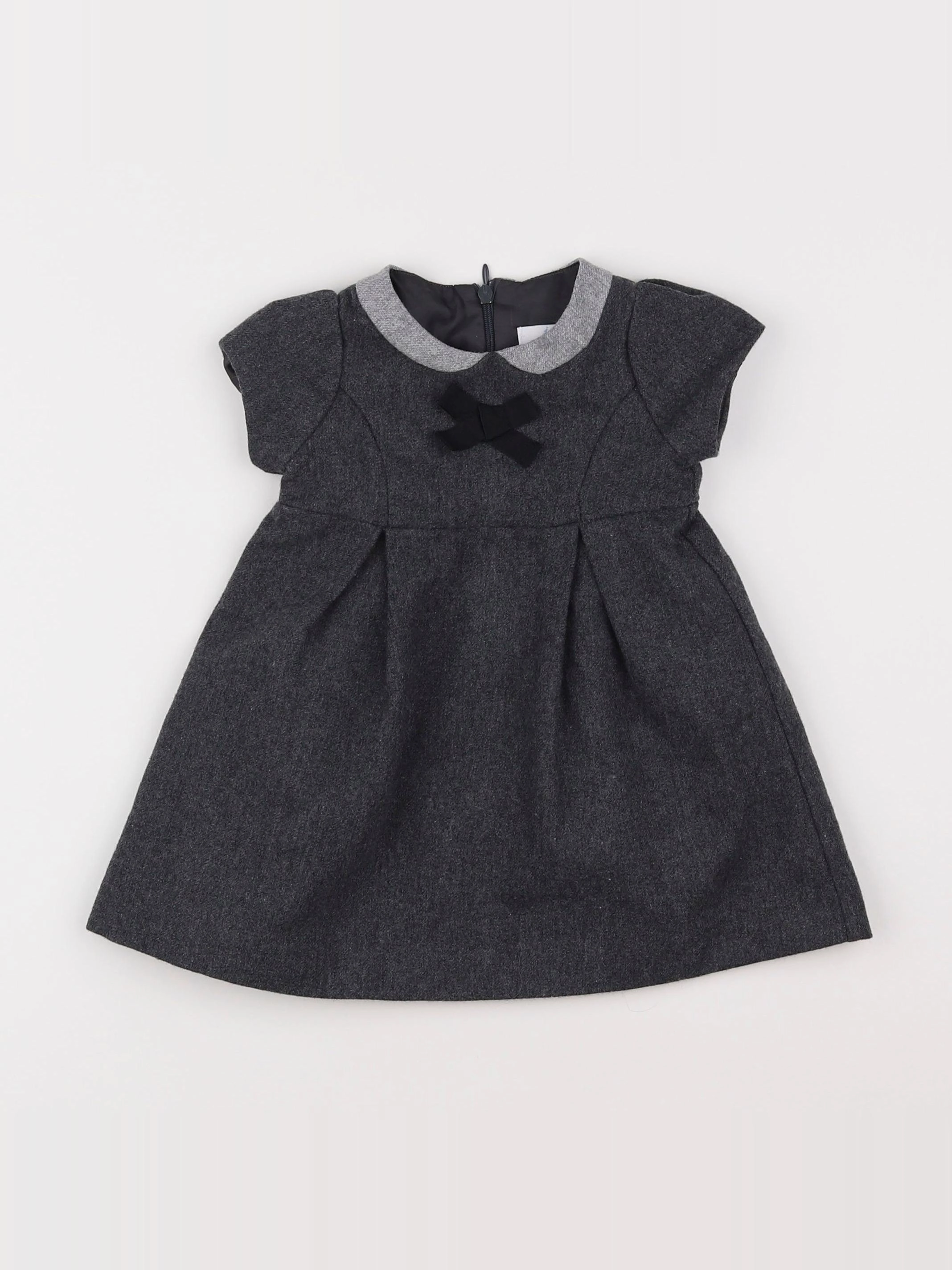 Jacadi - robe gris - 6 mois