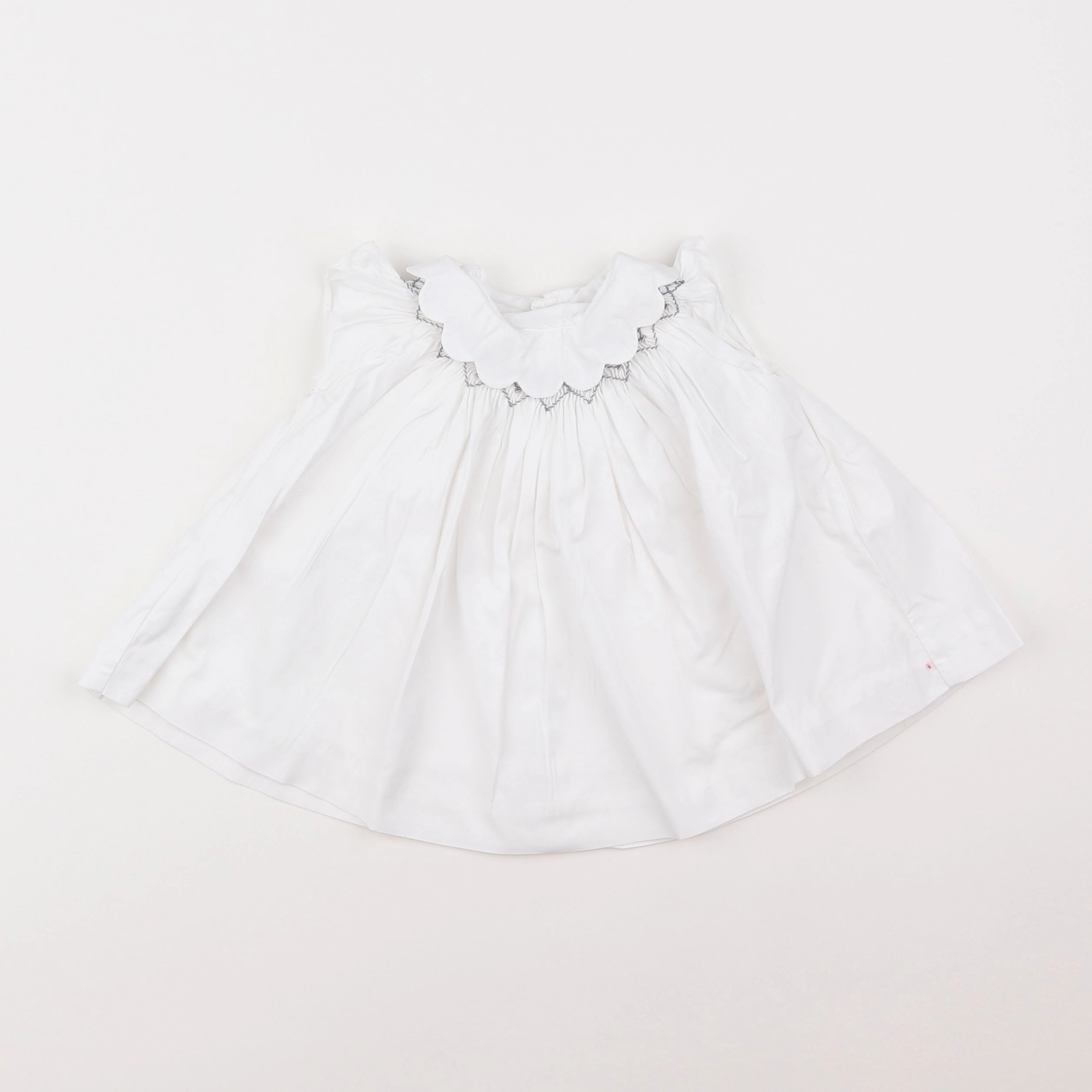 Jacadi - robe blanc - 6 mois