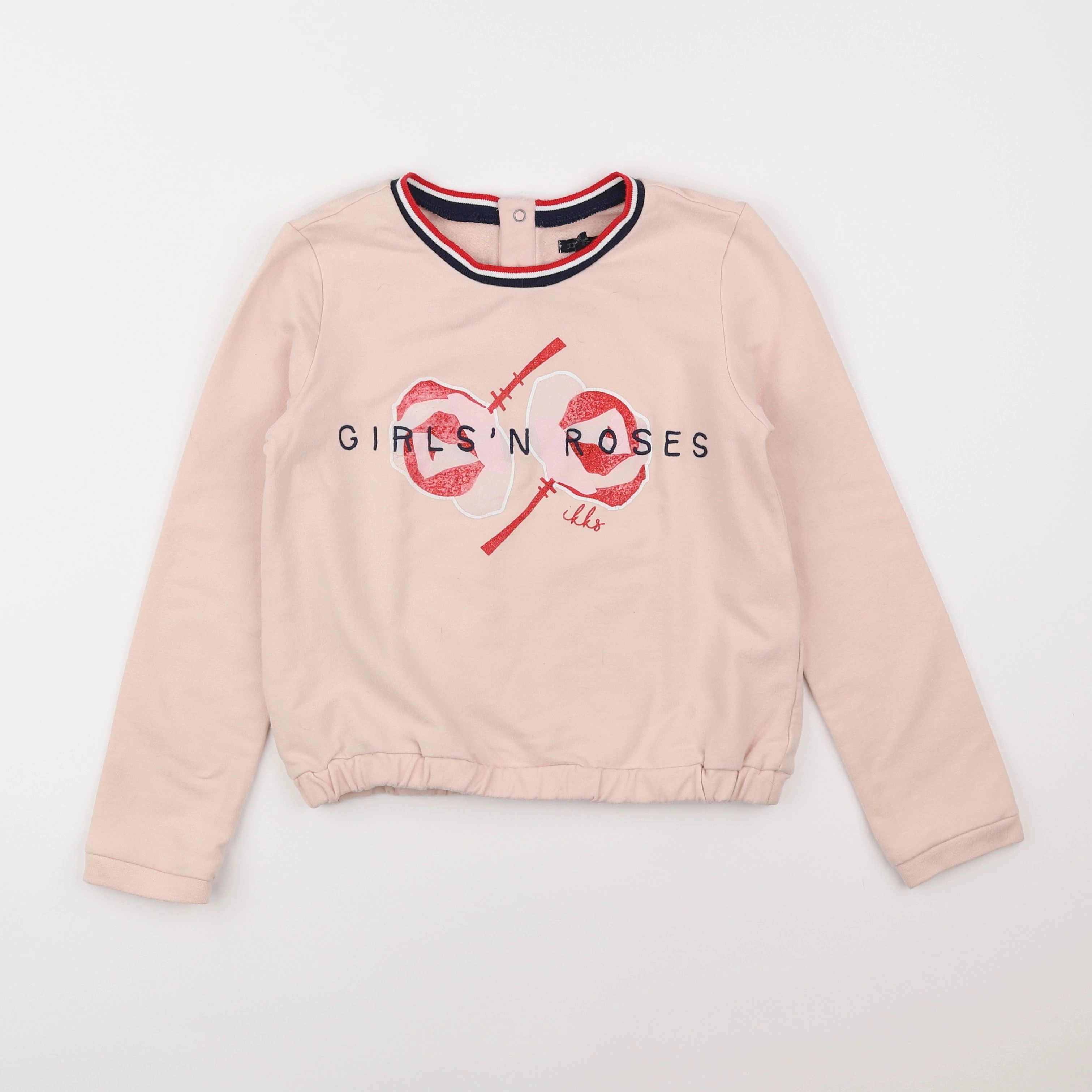 IKKS - sweat rose - 10 ans