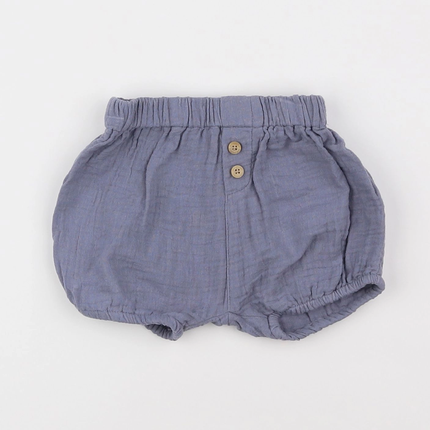 Vertbaudet - short bleu - 3 mois