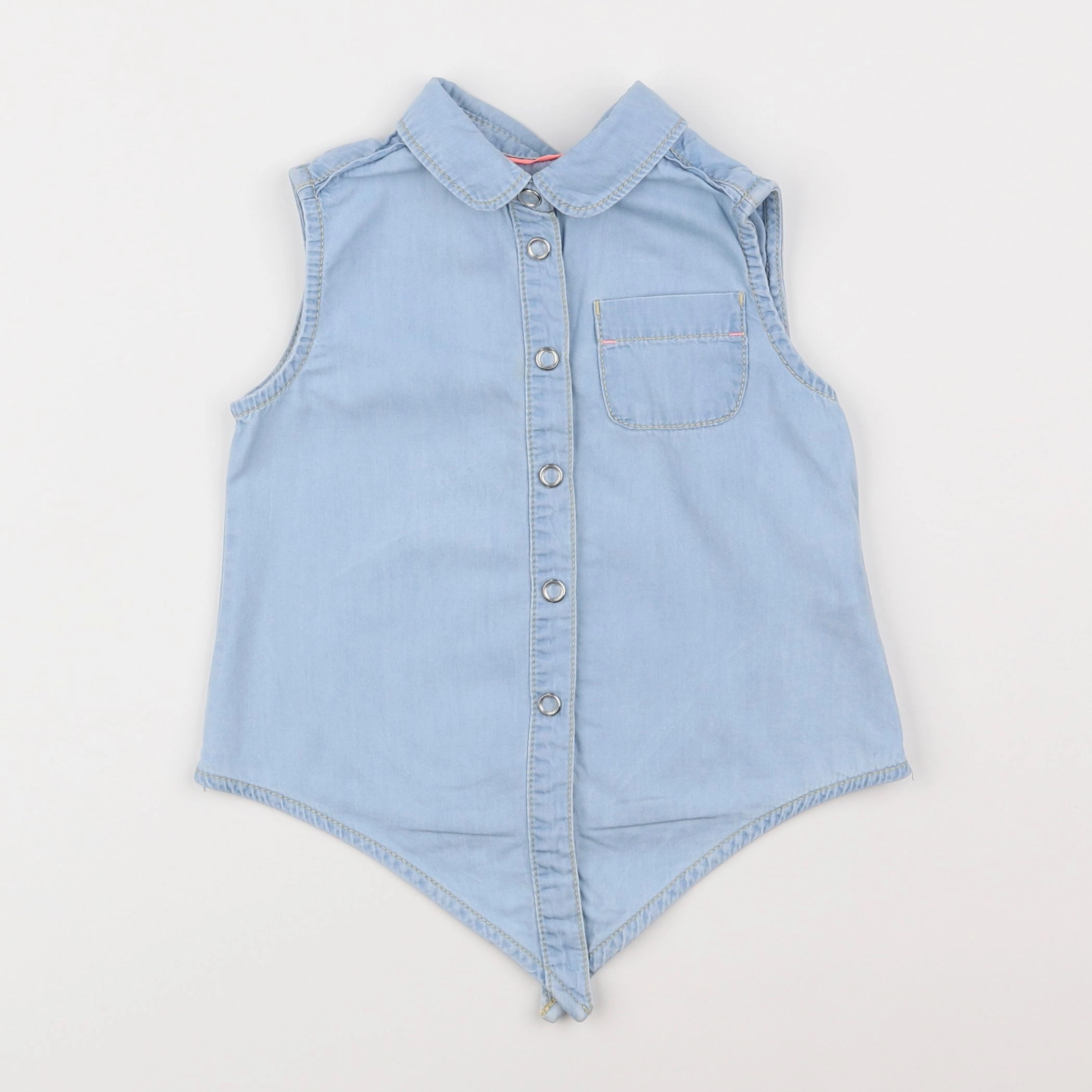 Okaidi - blouse bleu - 3 ans