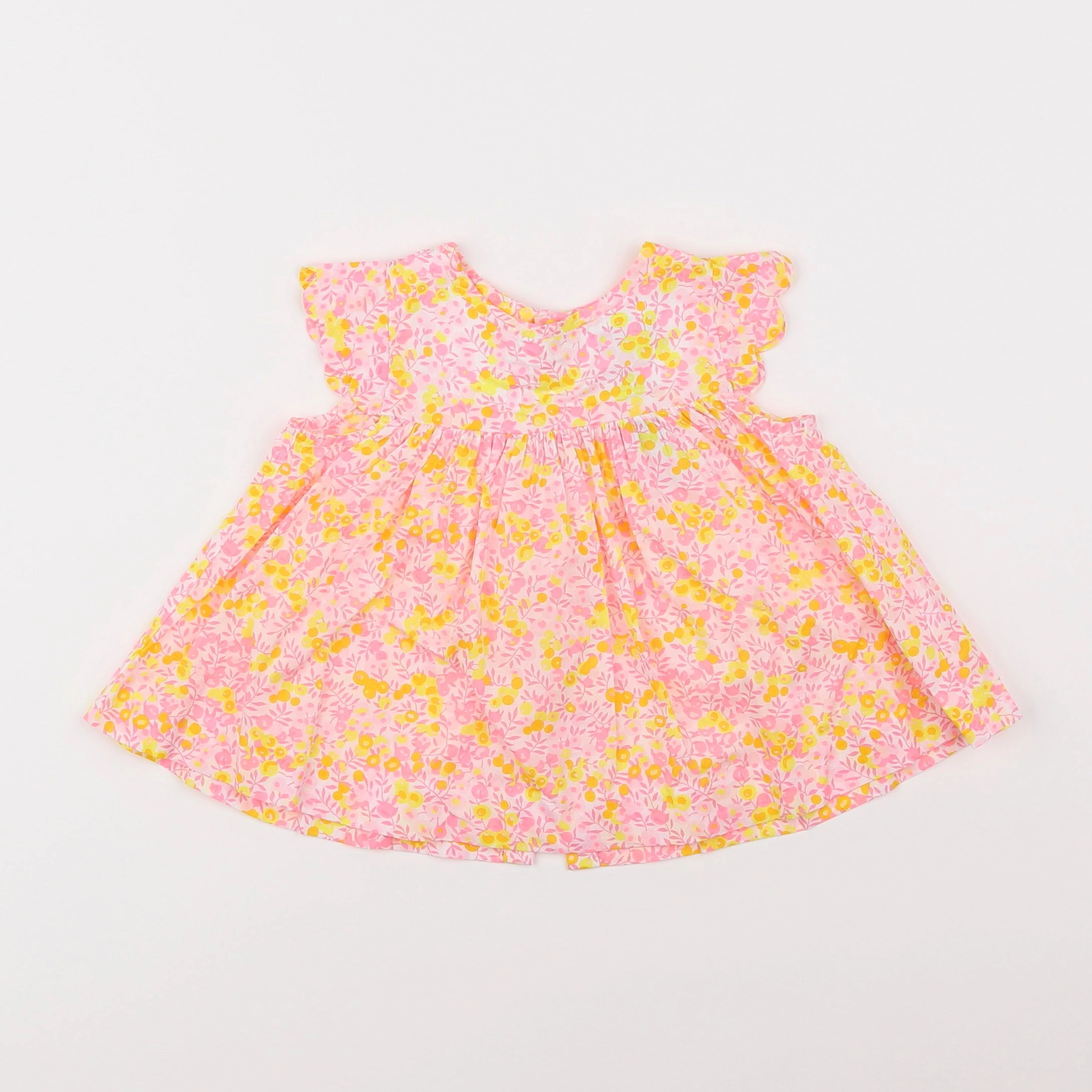 Jacadi - blouse liberty multicolore - 12 mois
