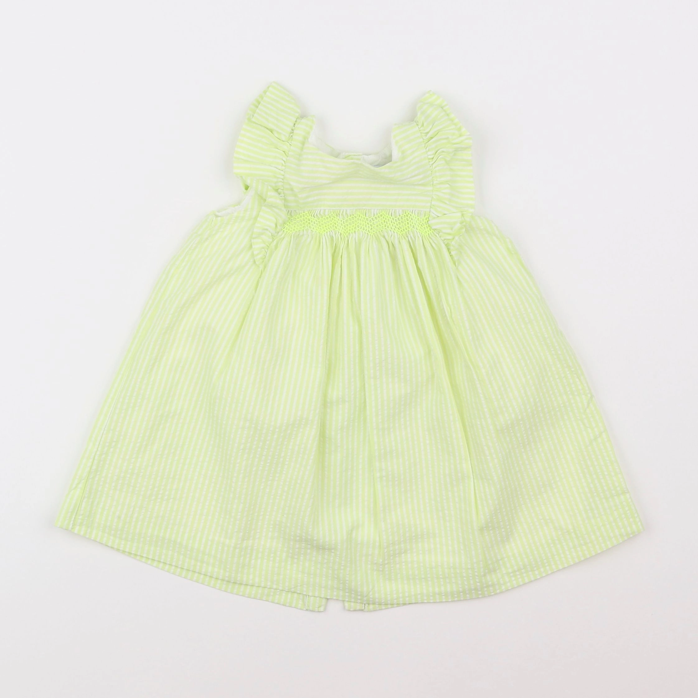 Jacadi - robe vert - 12 mois