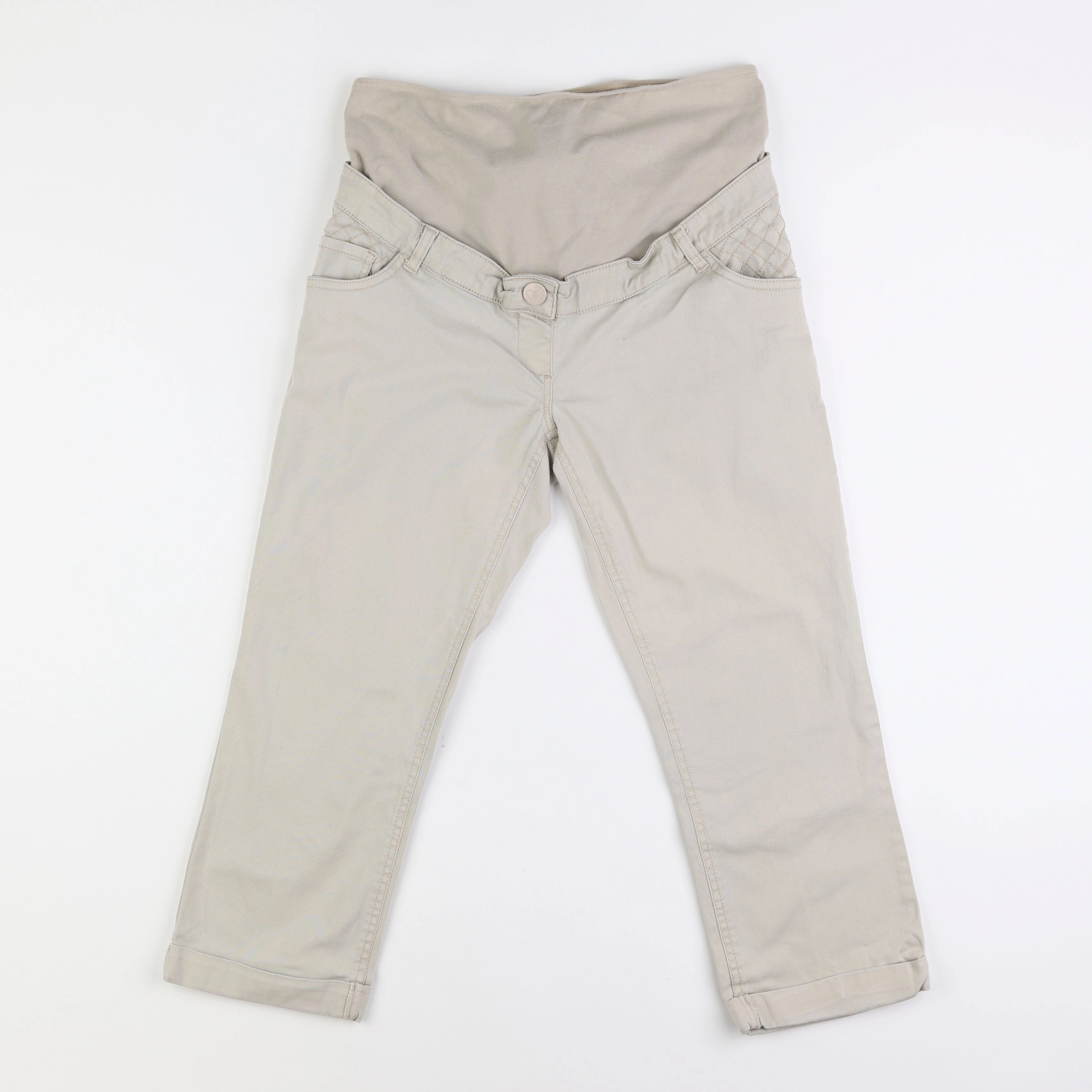 Kiabi - pantalon grossesse beige - 40