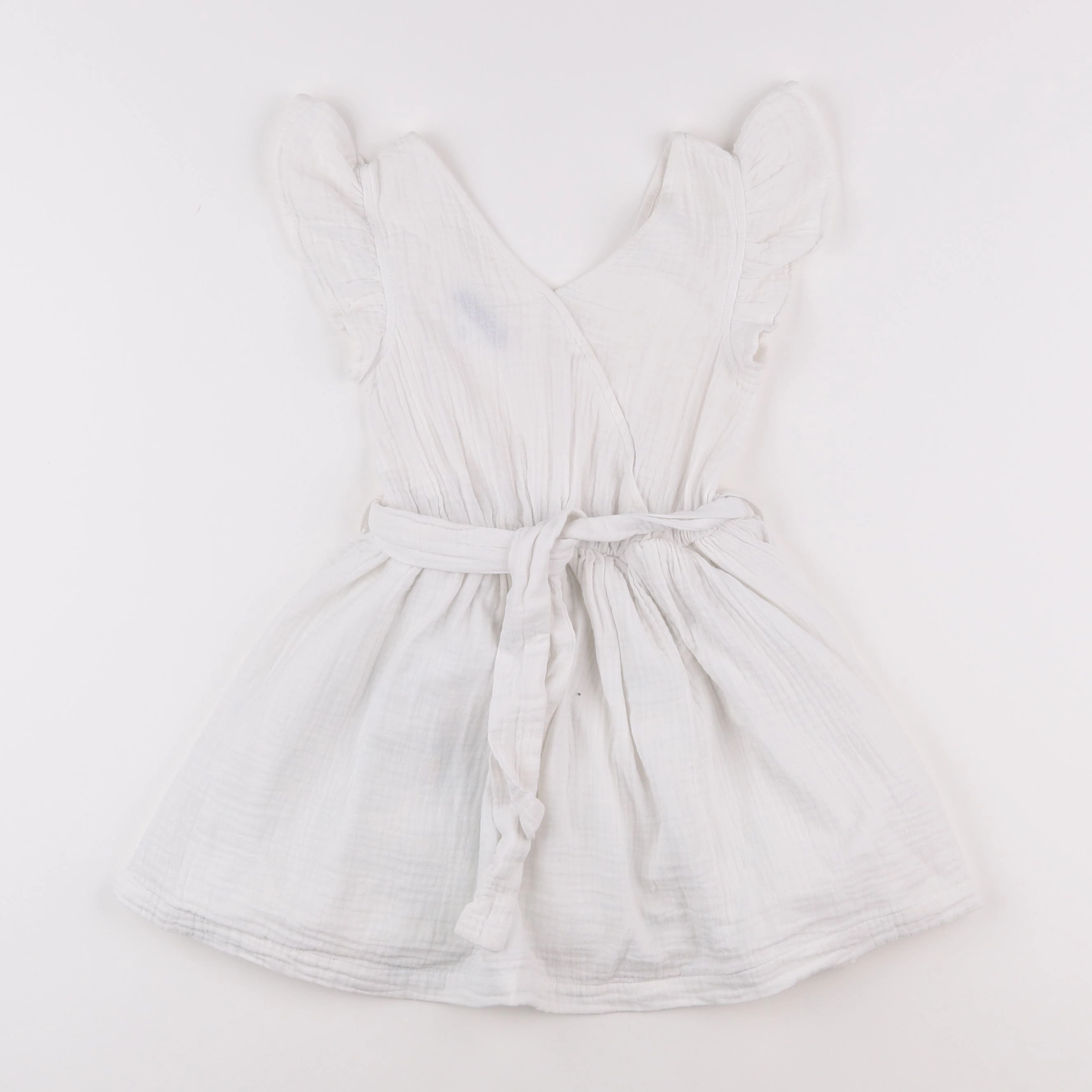 Okaidi - robe blanc - 4 ans