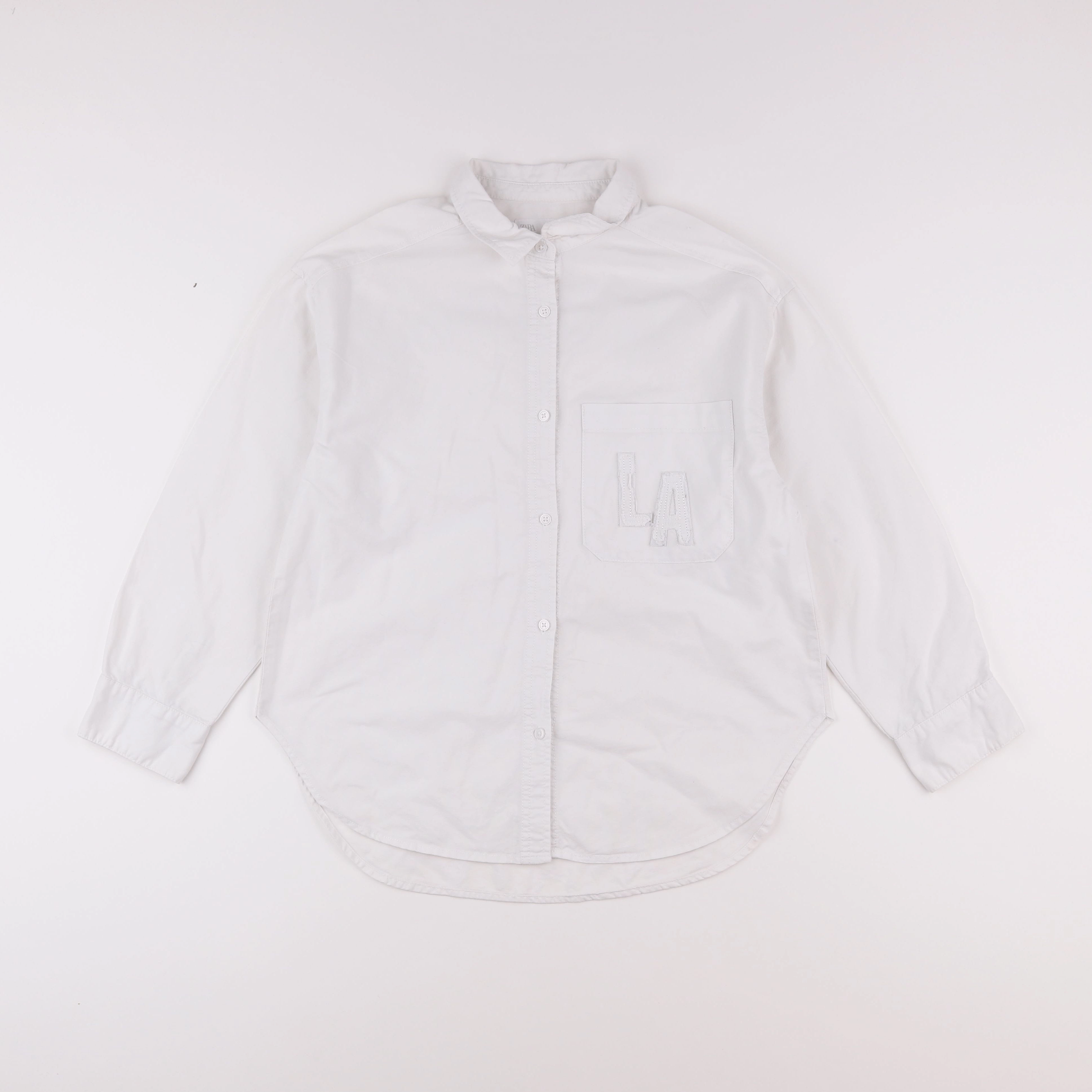 Zara - chemise blanc - 11/12 ans