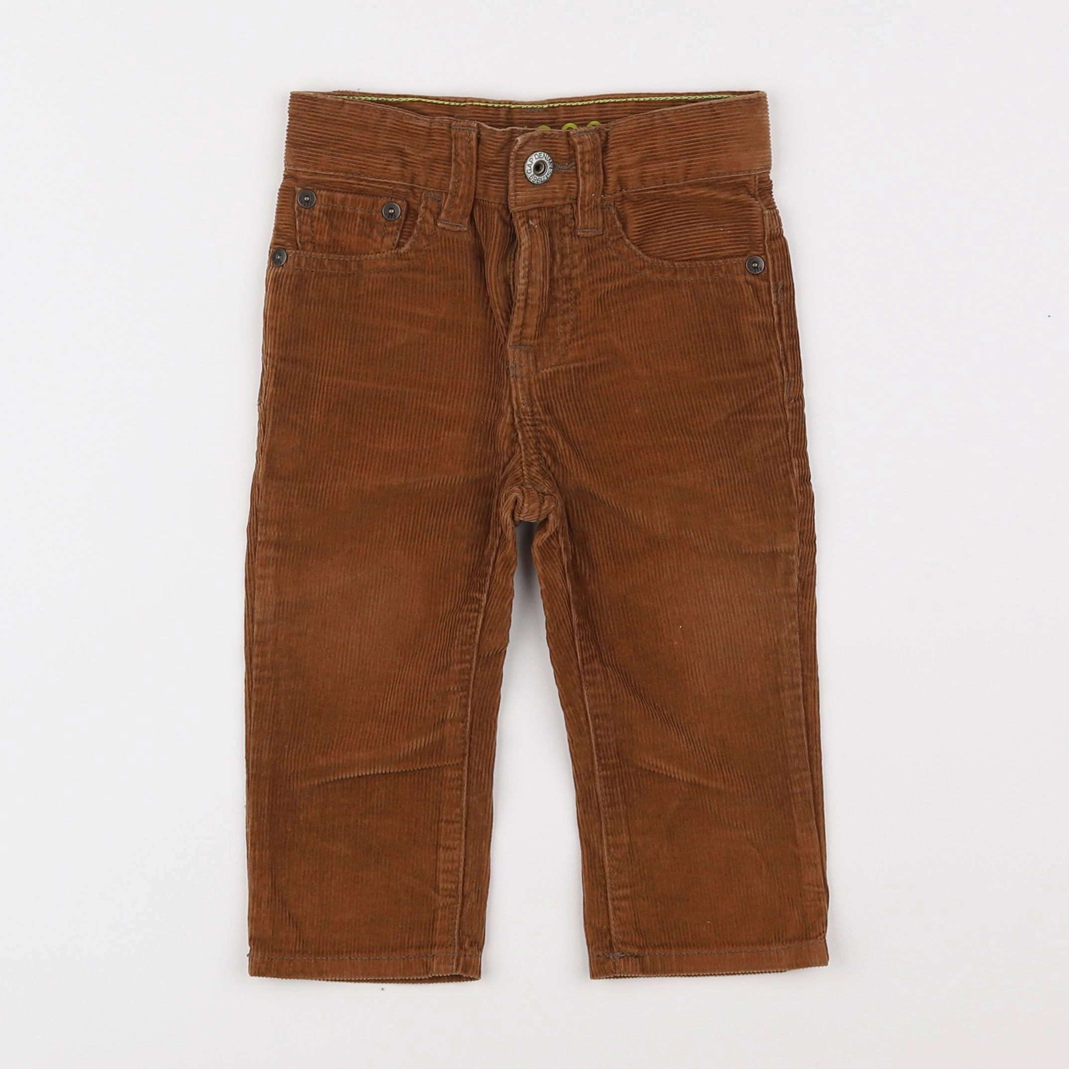 GAP - pantalon marron - 12/18 mois