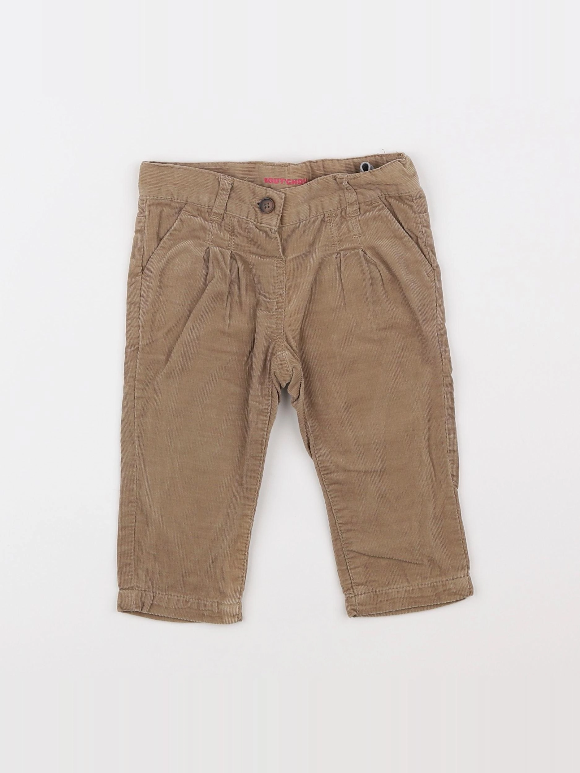 Boutchou - pantalon marron - 9 mois