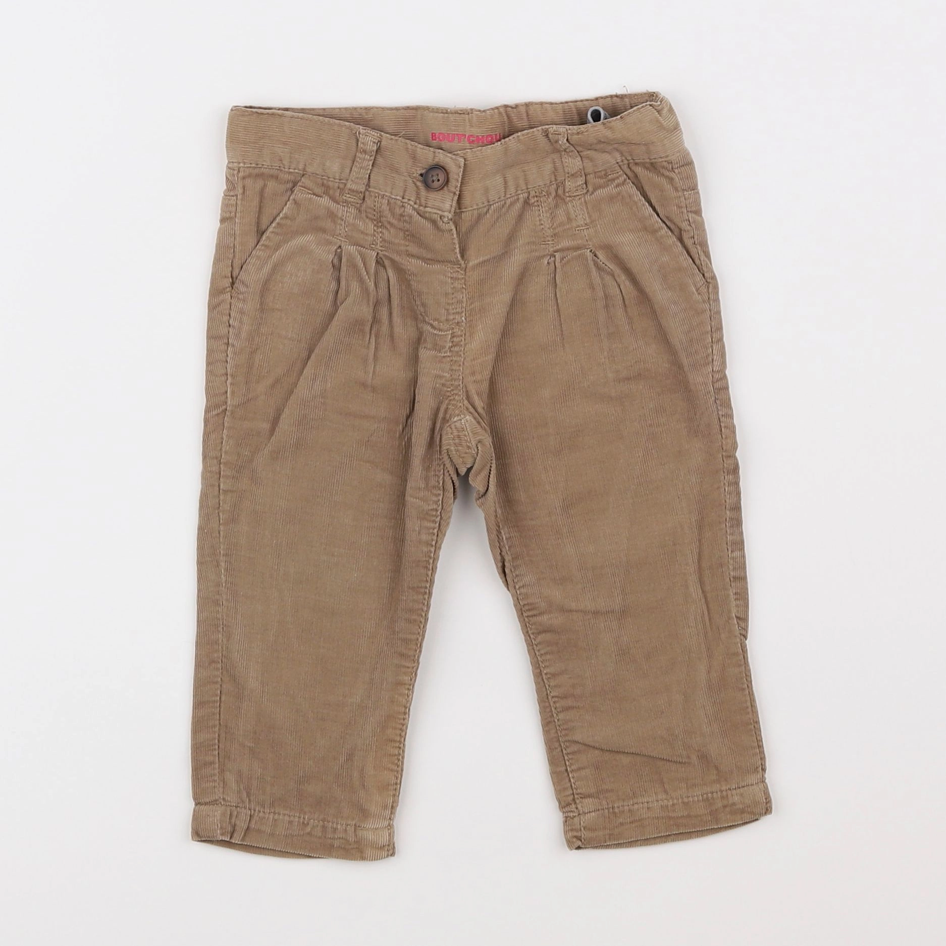 Boutchou - pantalon marron - 9 mois