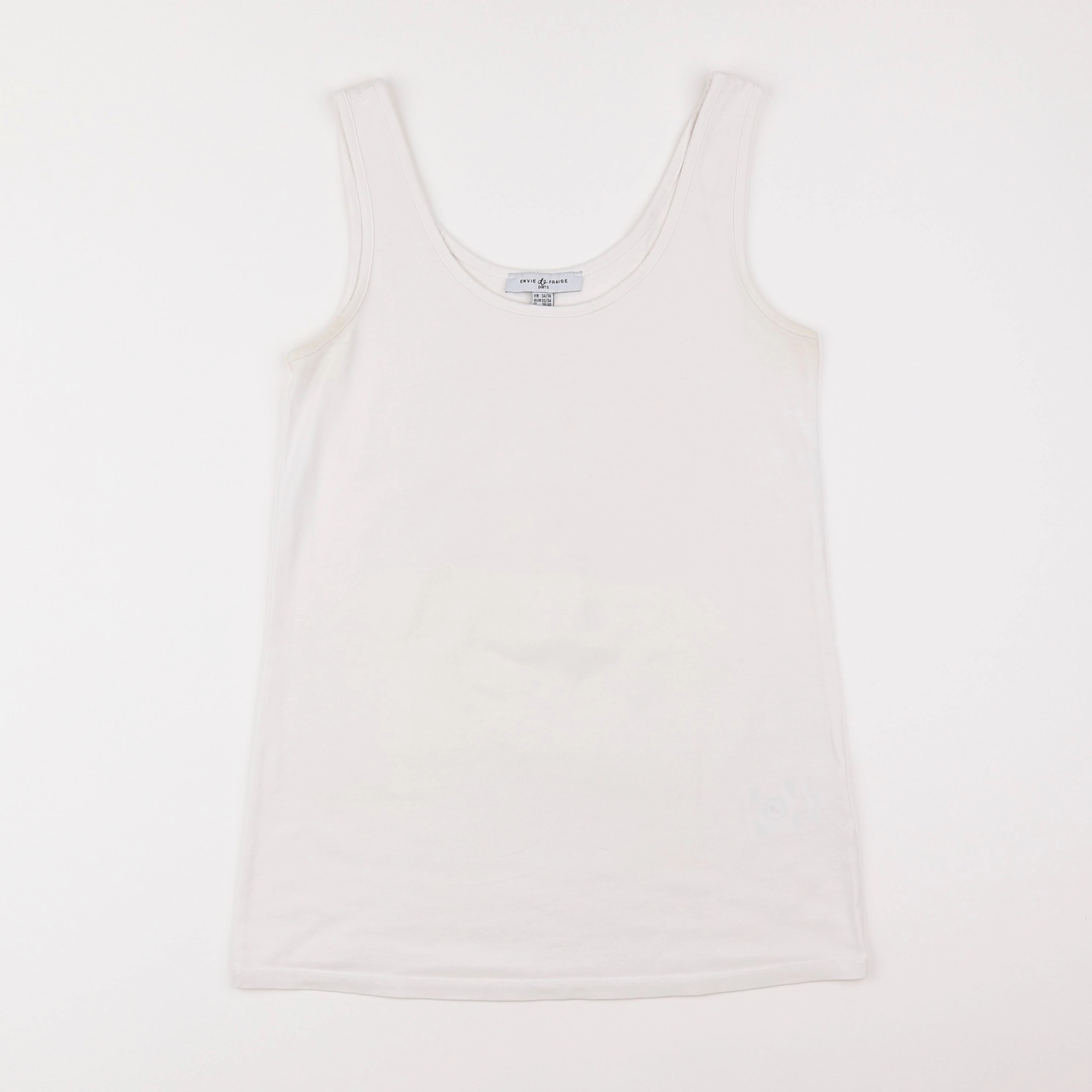 Envie de fraise - débardeur grossesse blanc - 34 à 36