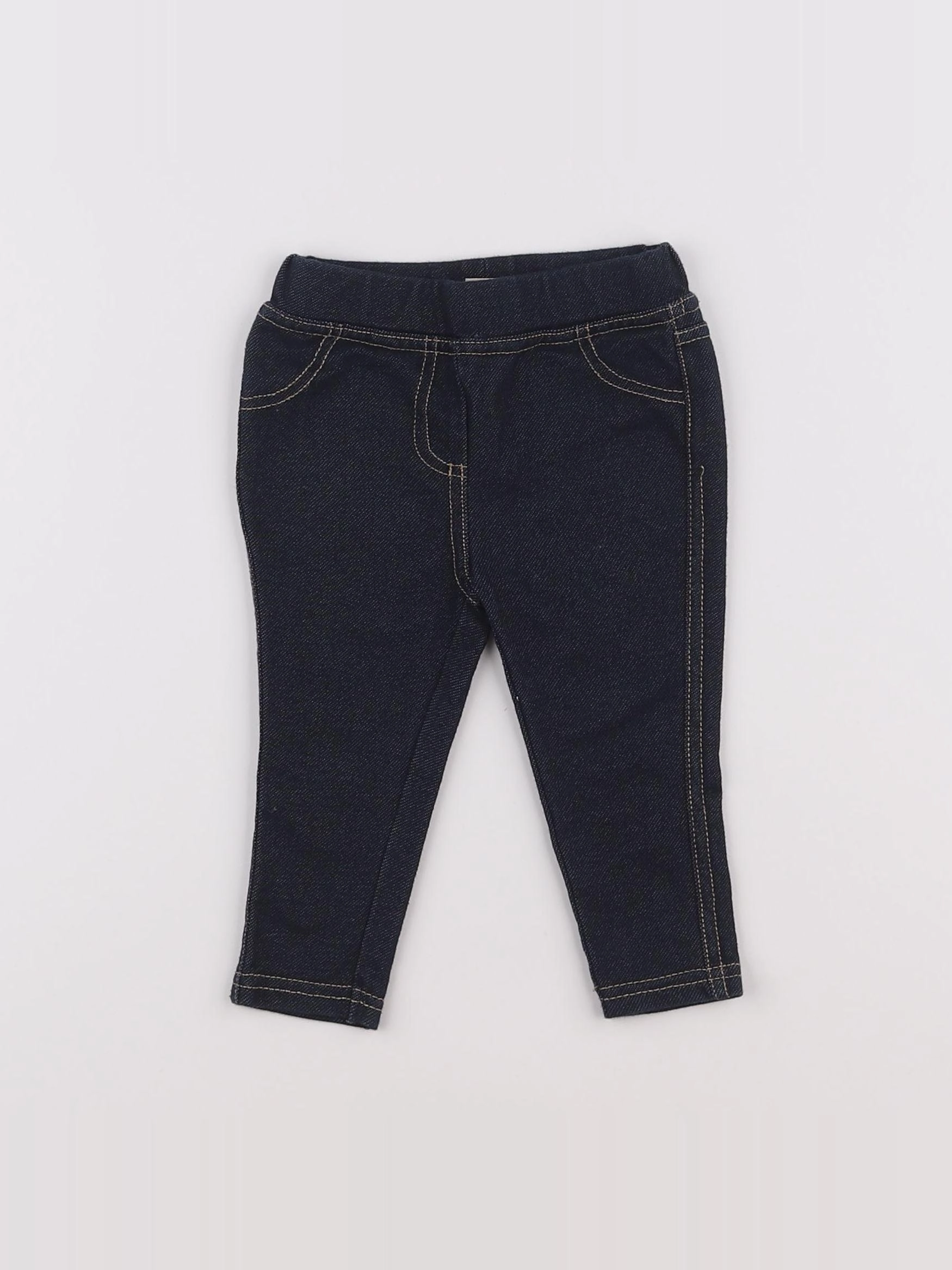 Tape à l'oeil - jegging bleu - 6 mois