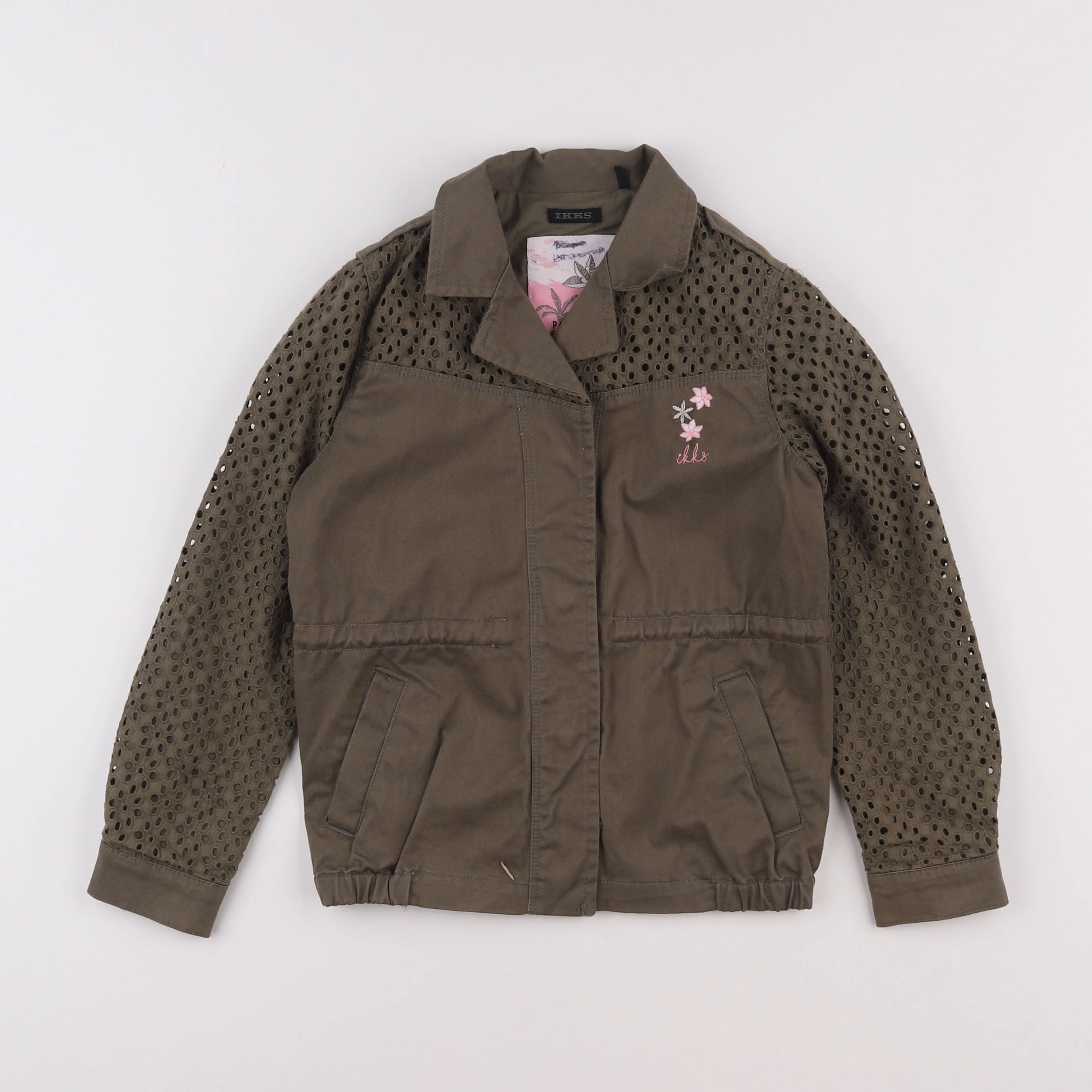 IKKS - veste vert - 6 ans