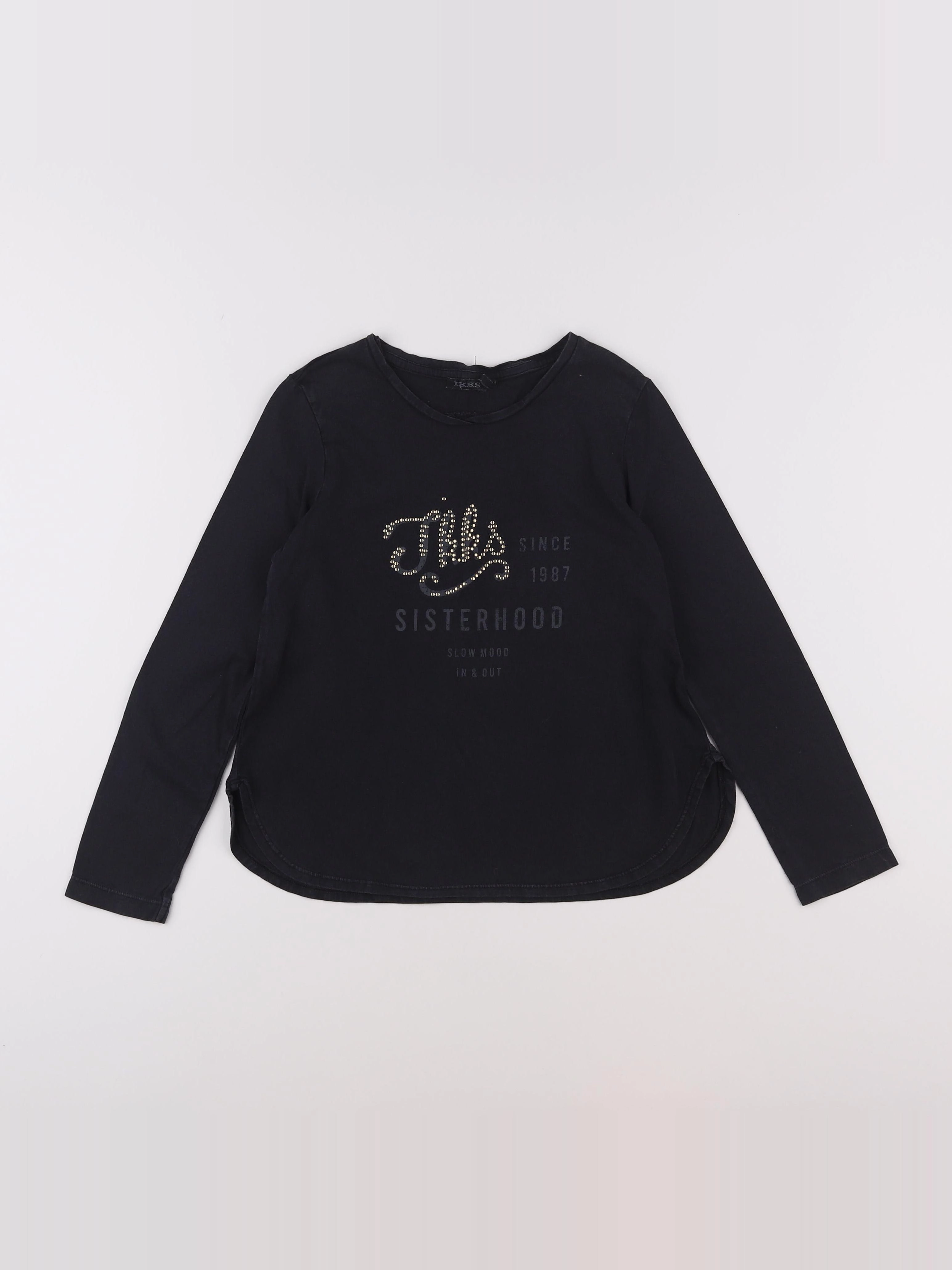 IKKS - tee-shirt gris - 8 ans