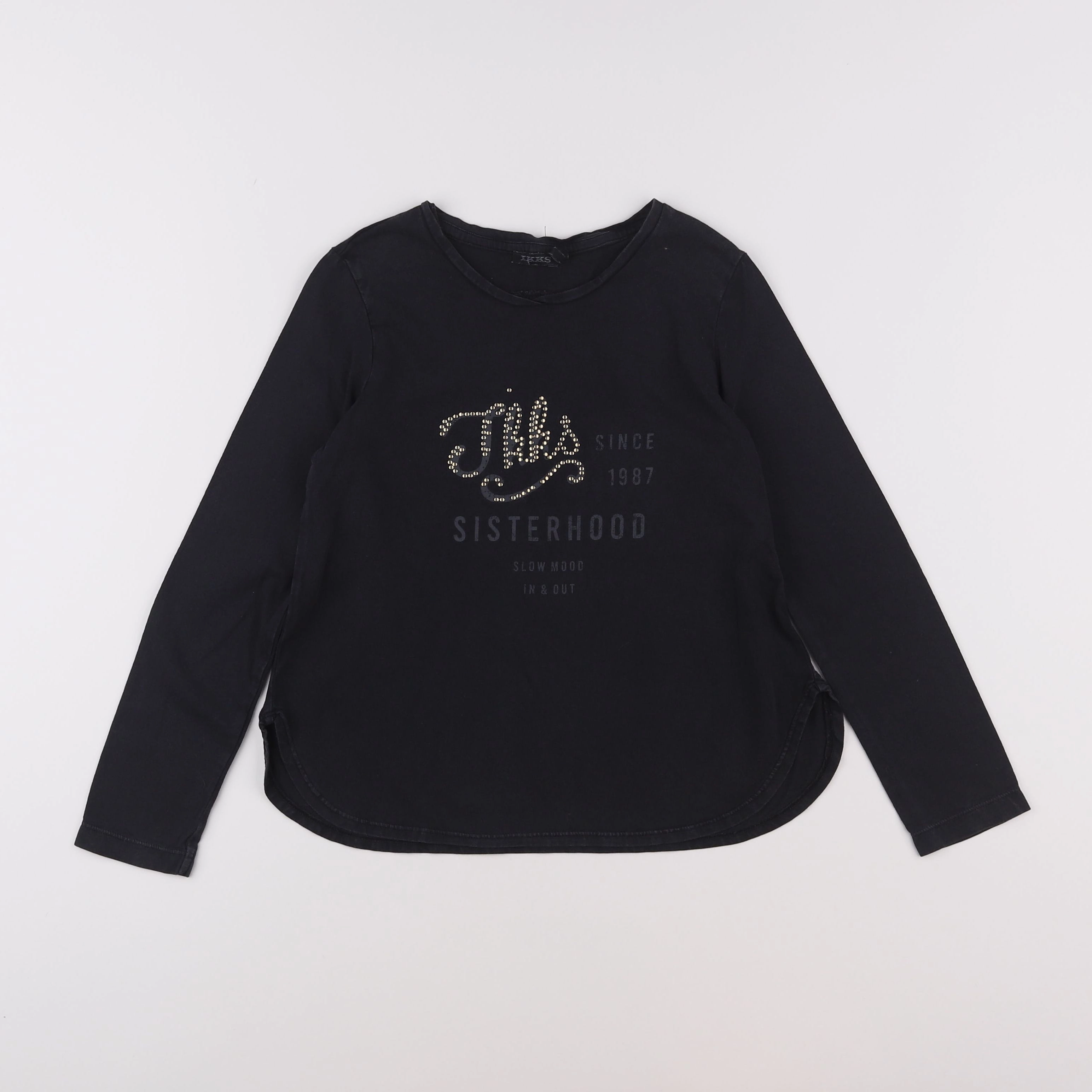 IKKS - tee-shirt gris - 8 ans