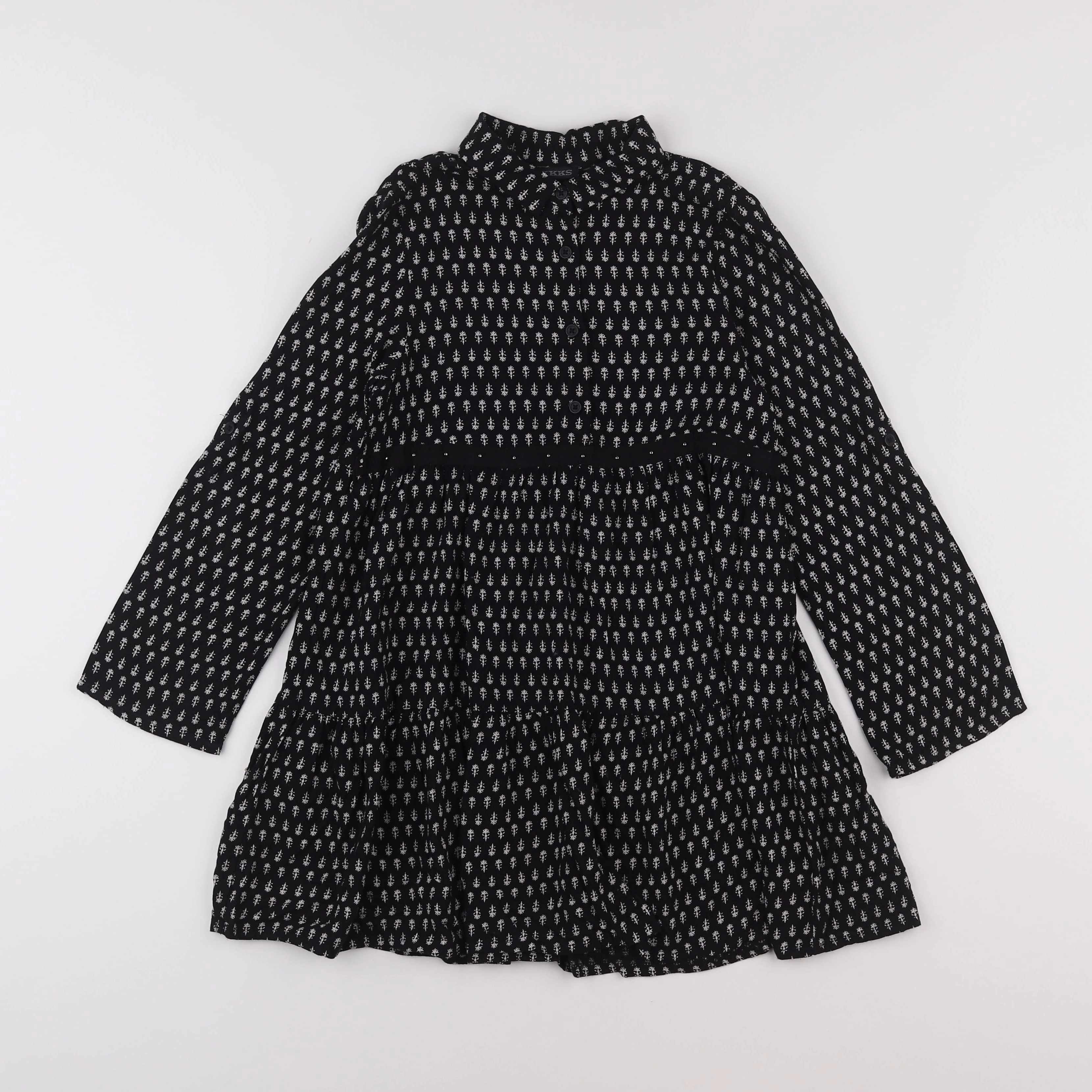 IKKS - robe noir - 6 ans