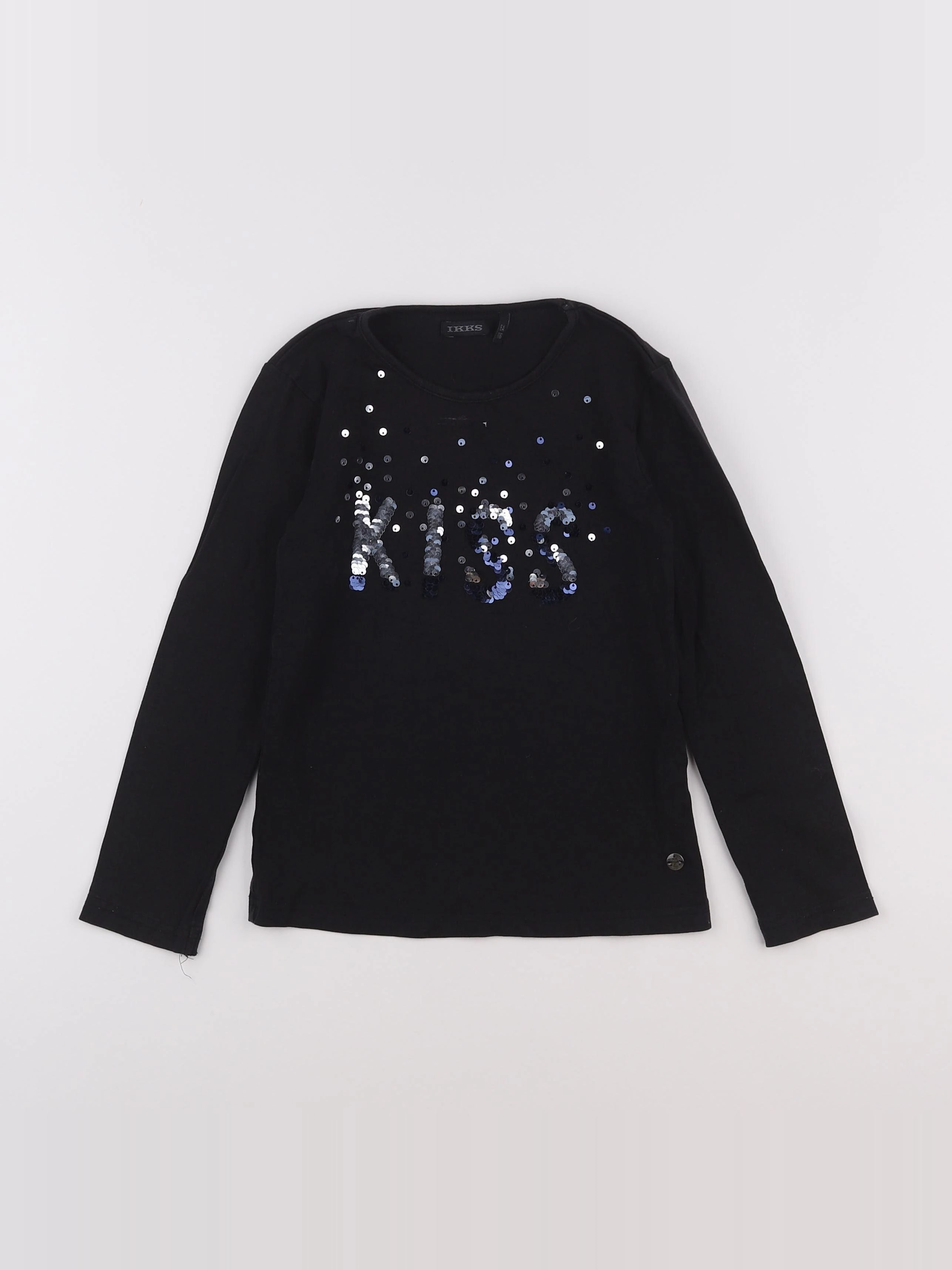IKKS - tee-shirt noir - 6 ans