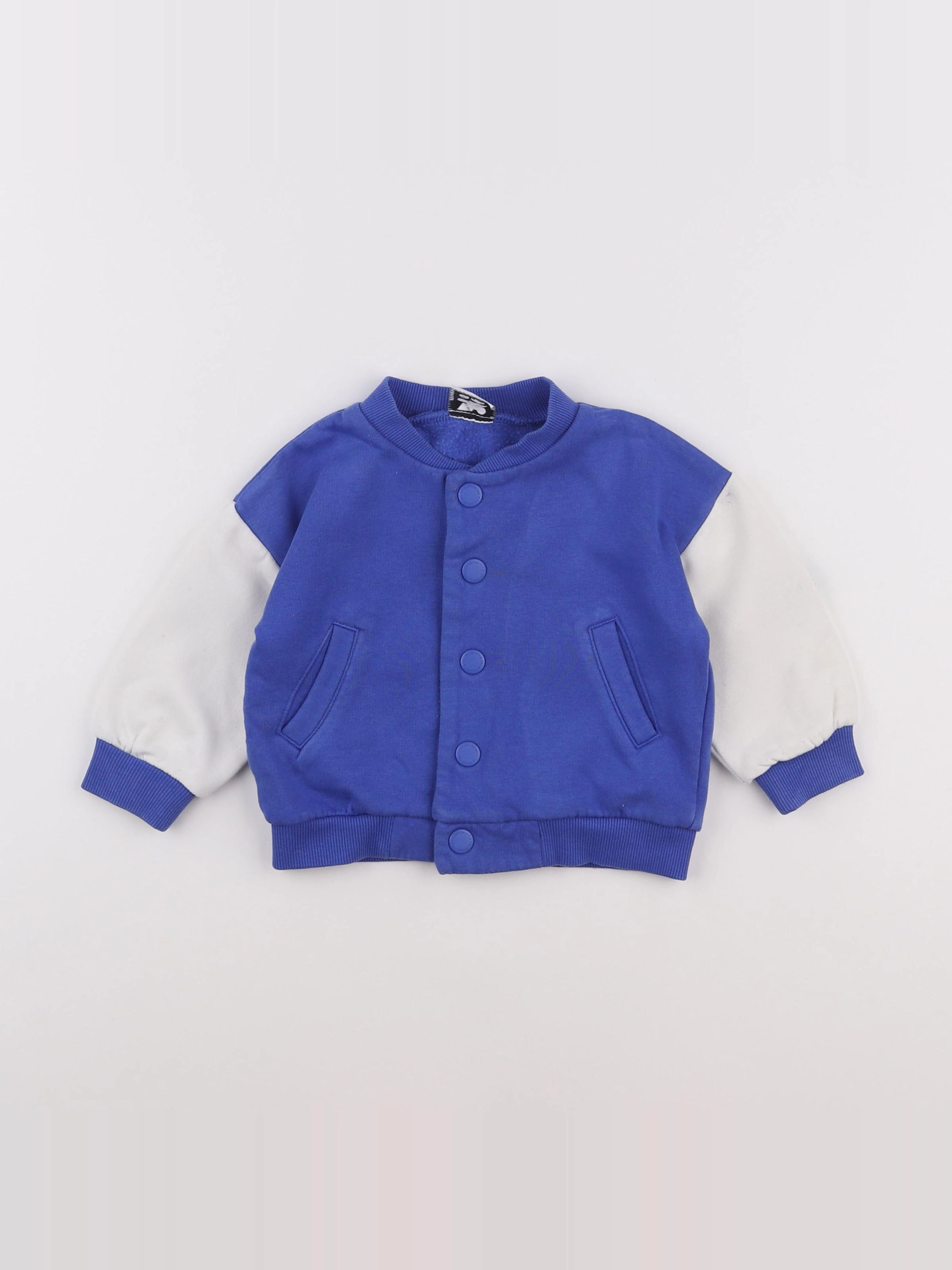 Tape à l'oeil - sweat bleu - 12 mois