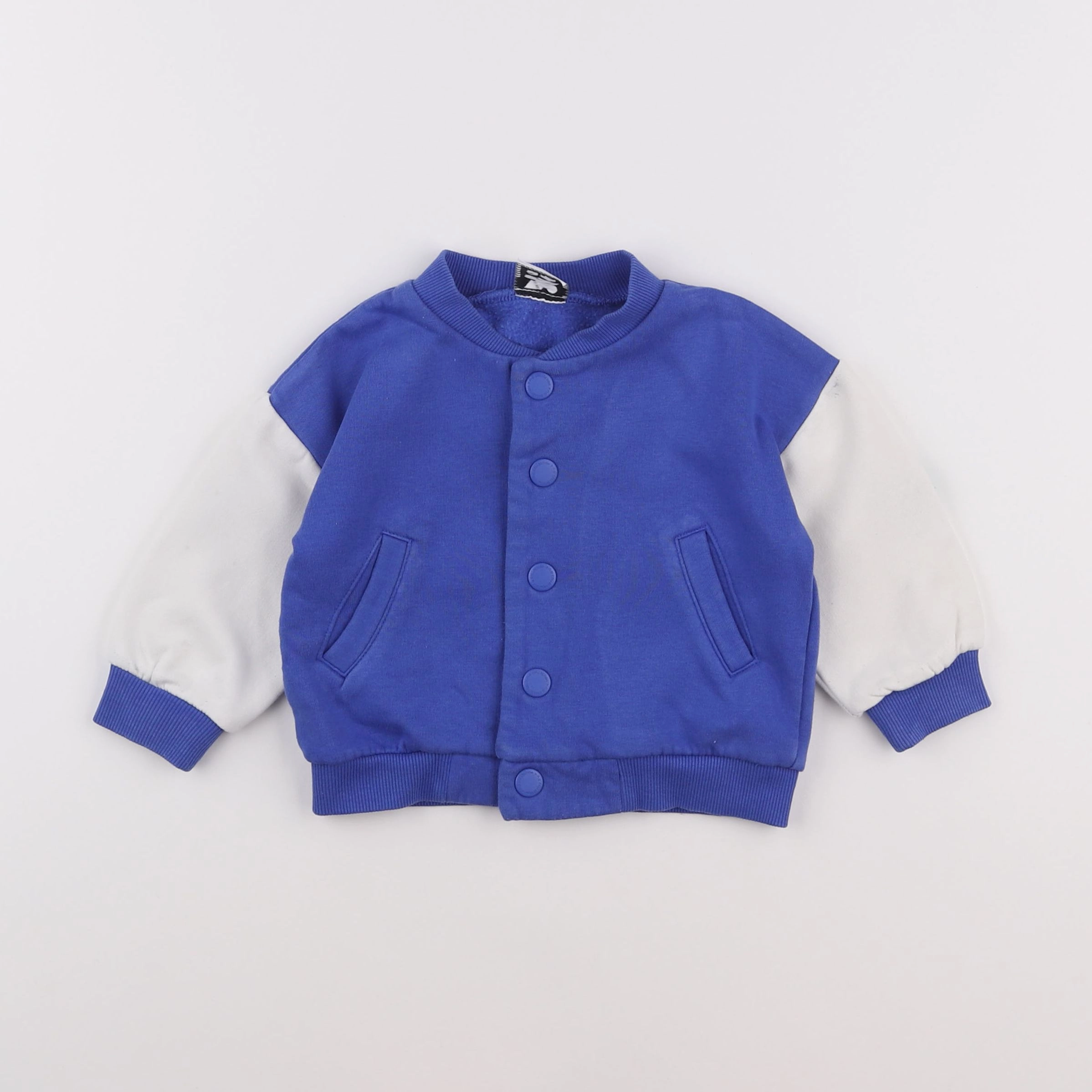 Tape à l'oeil - sweat bleu - 12 mois