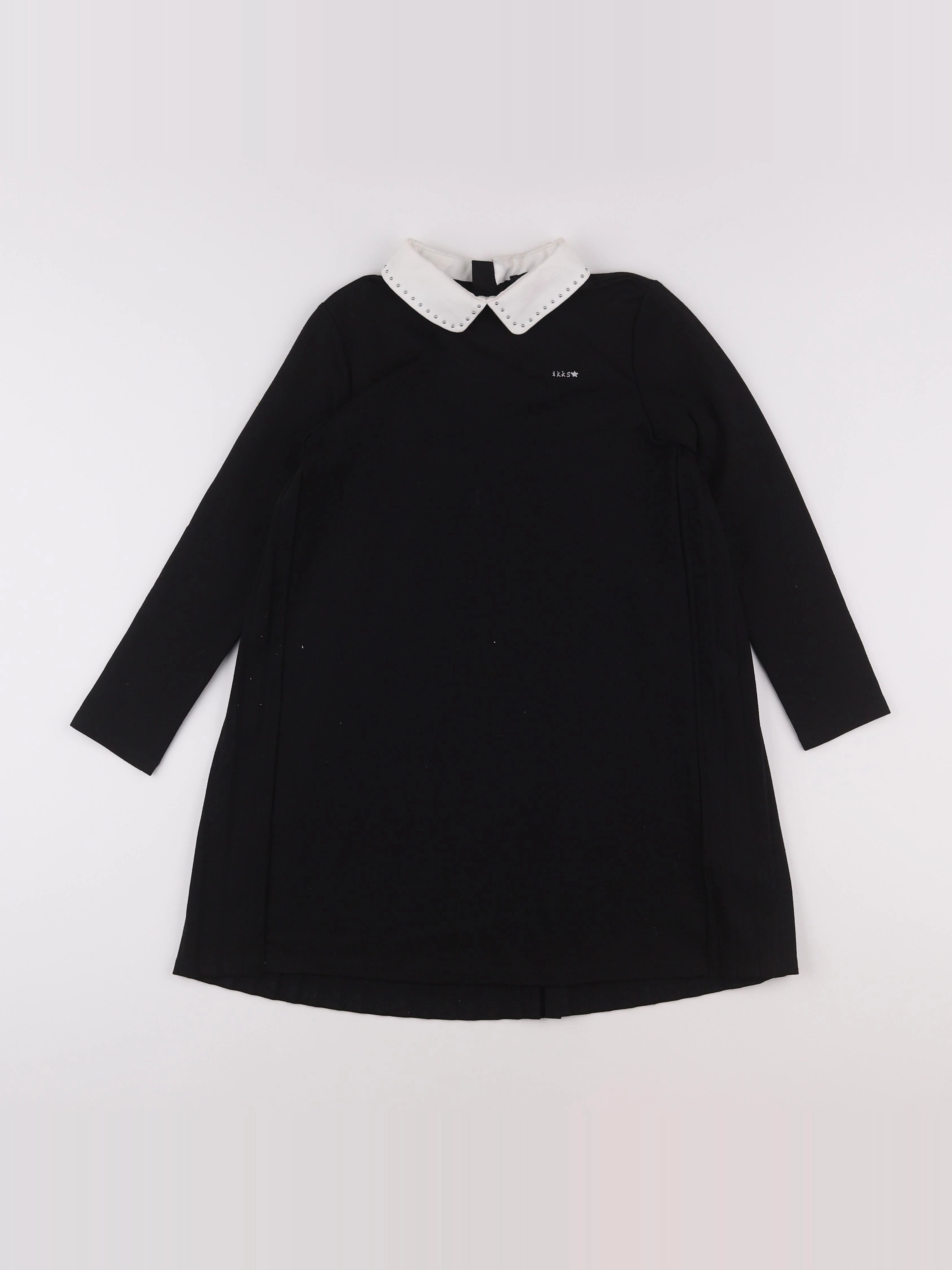 IKKS - robe noir - 8 ans