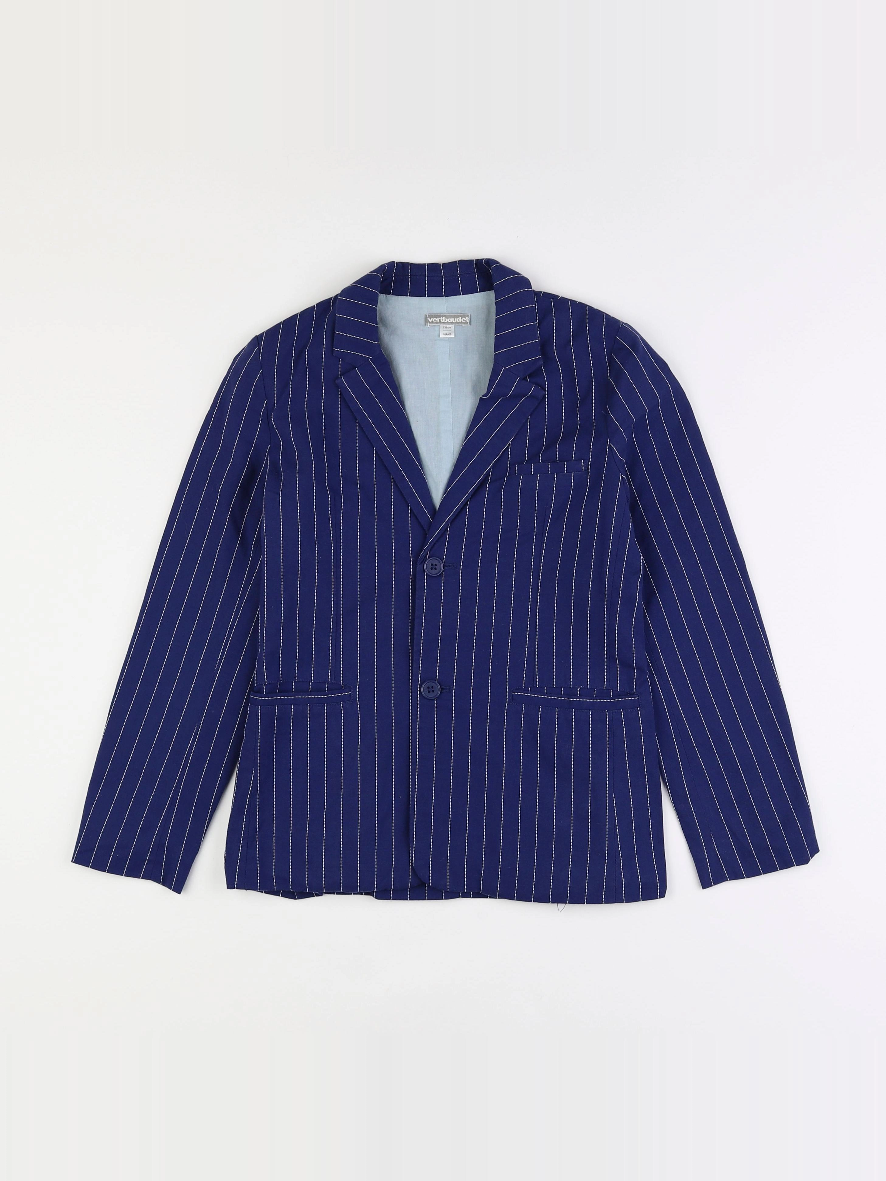 Vertbaudet - veste bleu - 10 ans