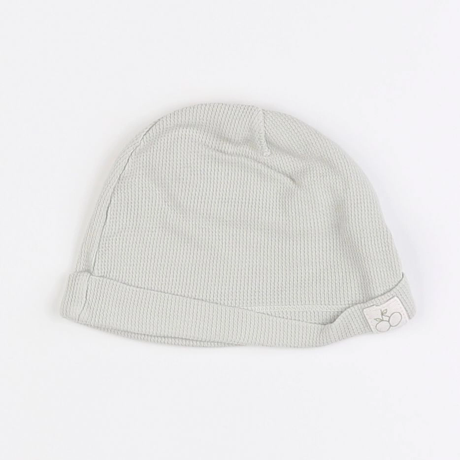 H&M - bonnet gris - 6/9 mois