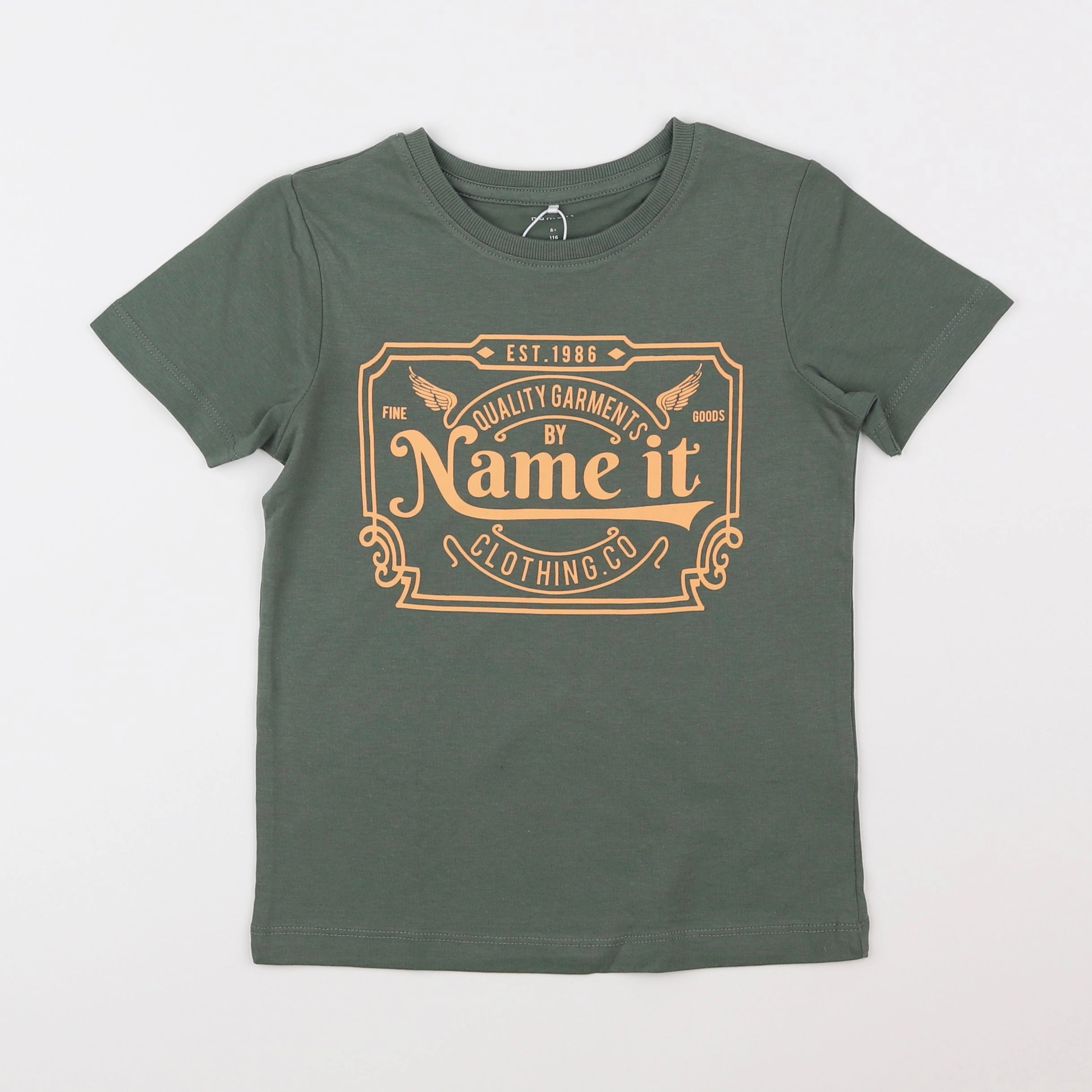 Name it - tee-shirt vert - 6 ans