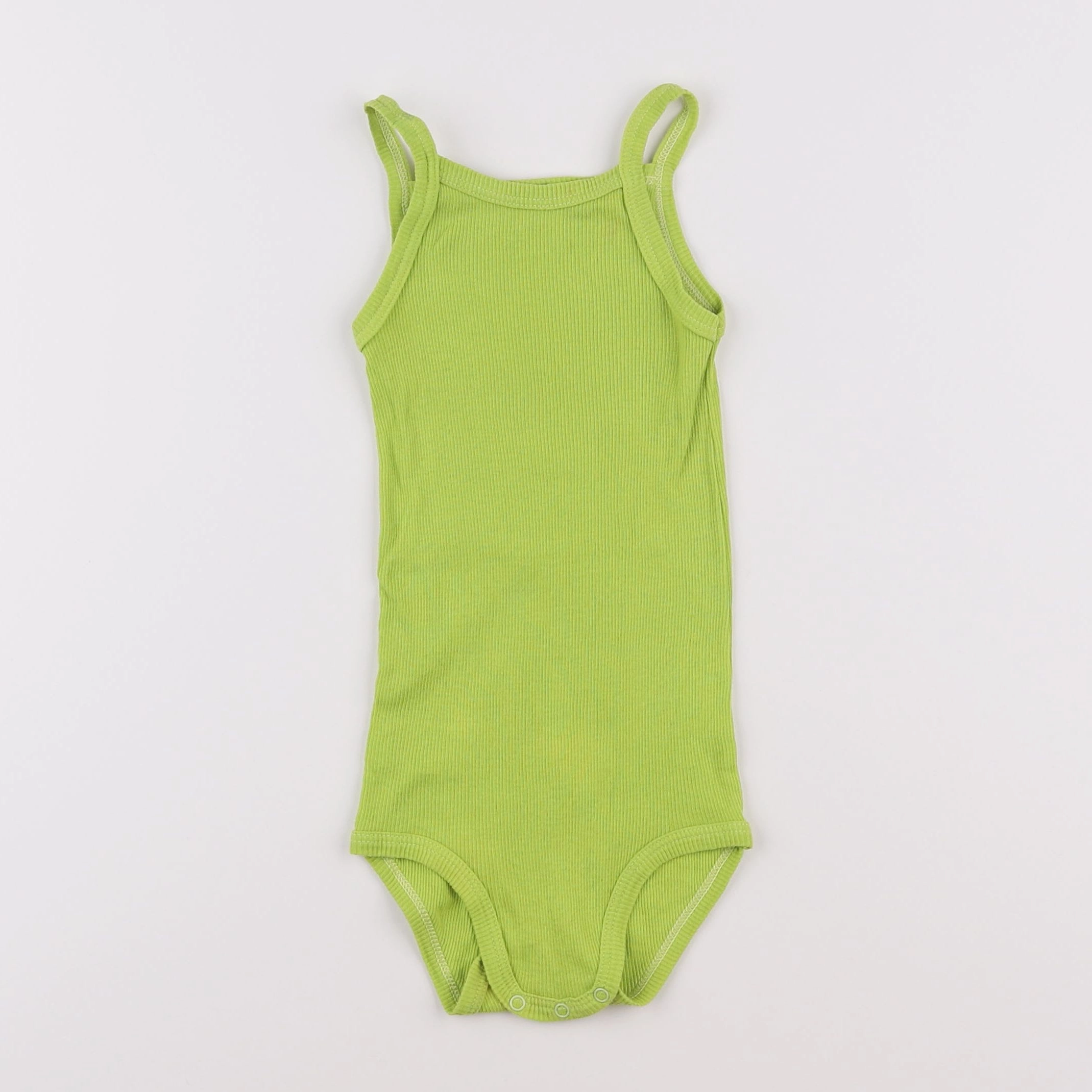 Petit Bateau - body vert - 3 ans