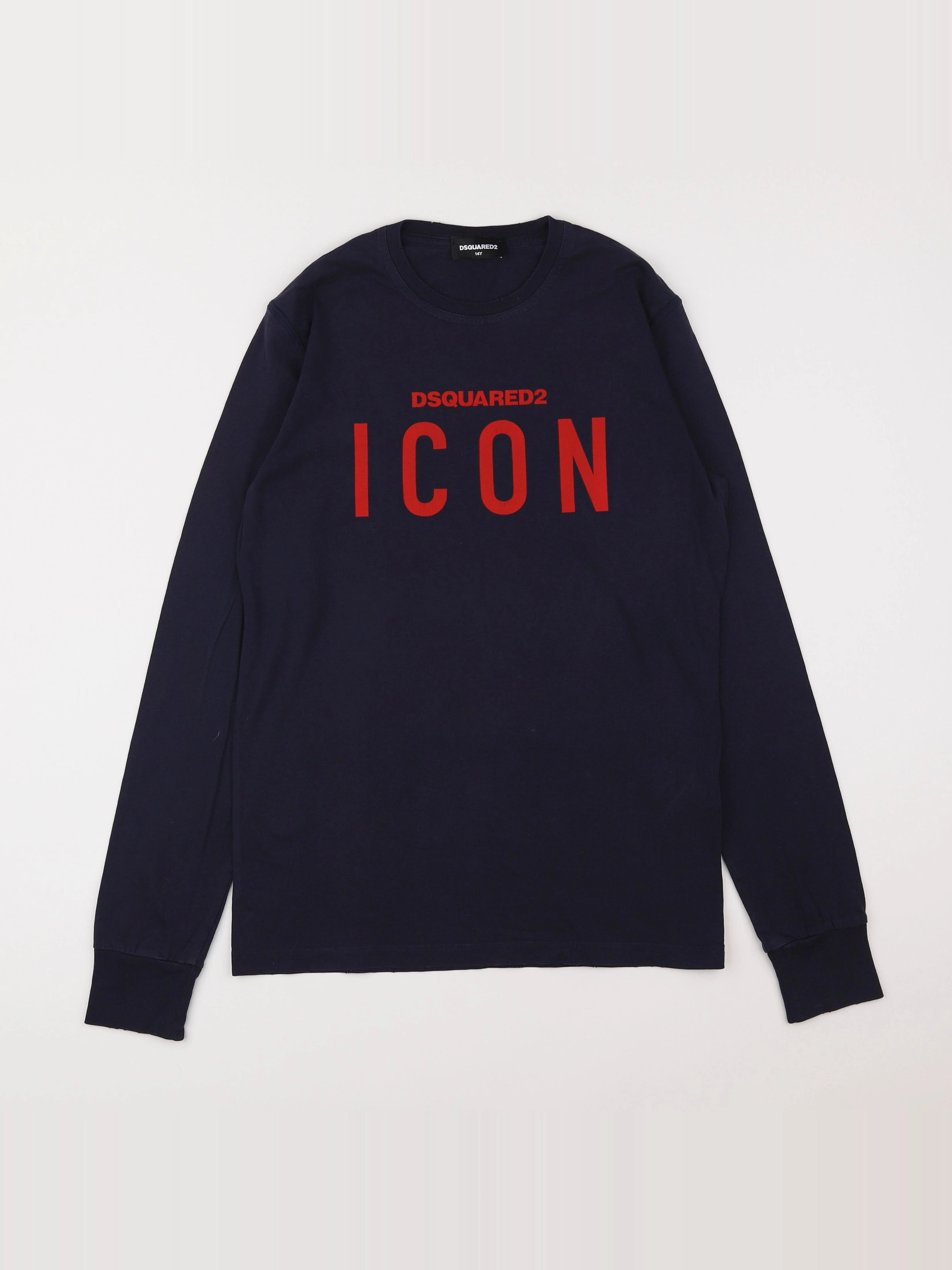 Dsquared2 - tee-shirt bleu - 14 ans