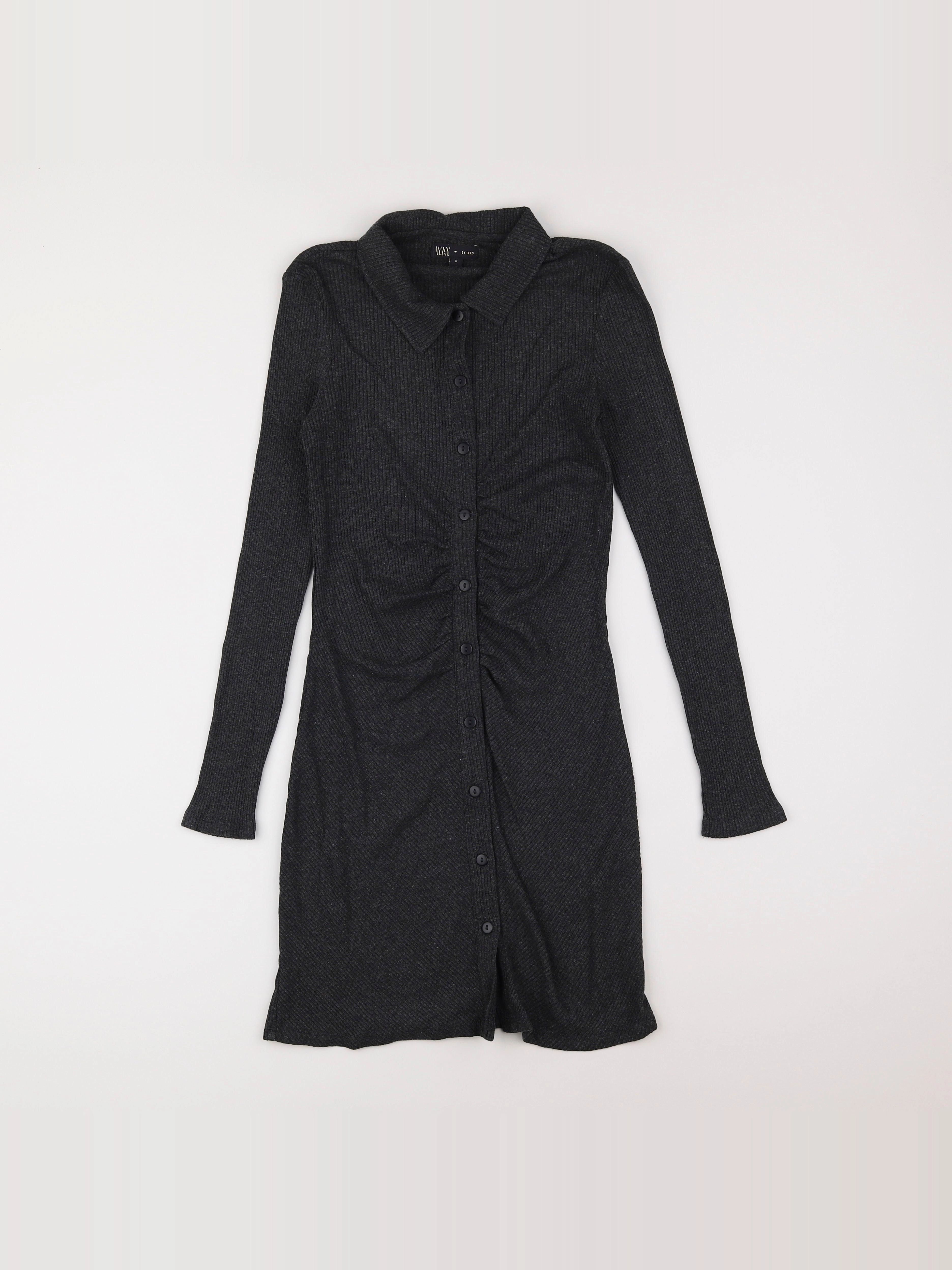 IKKS - robe gris - 14 ans