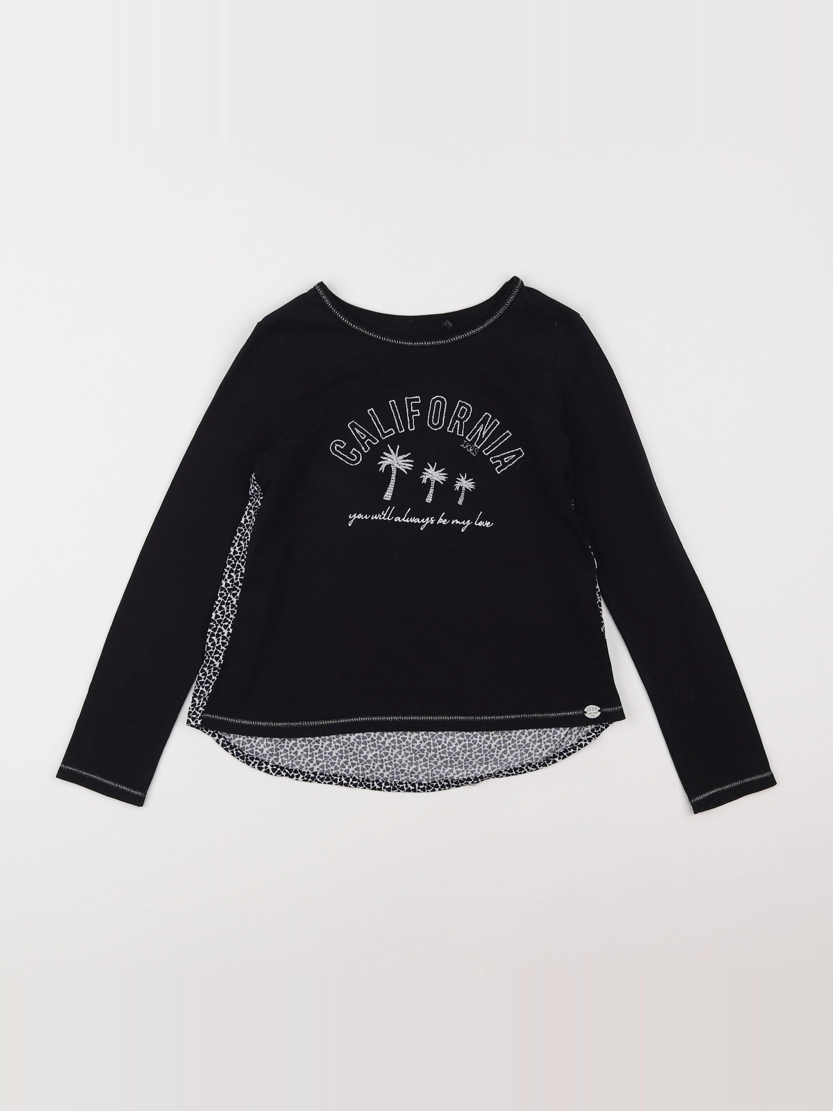 IKKS - tee-shirt noir - 8 ans