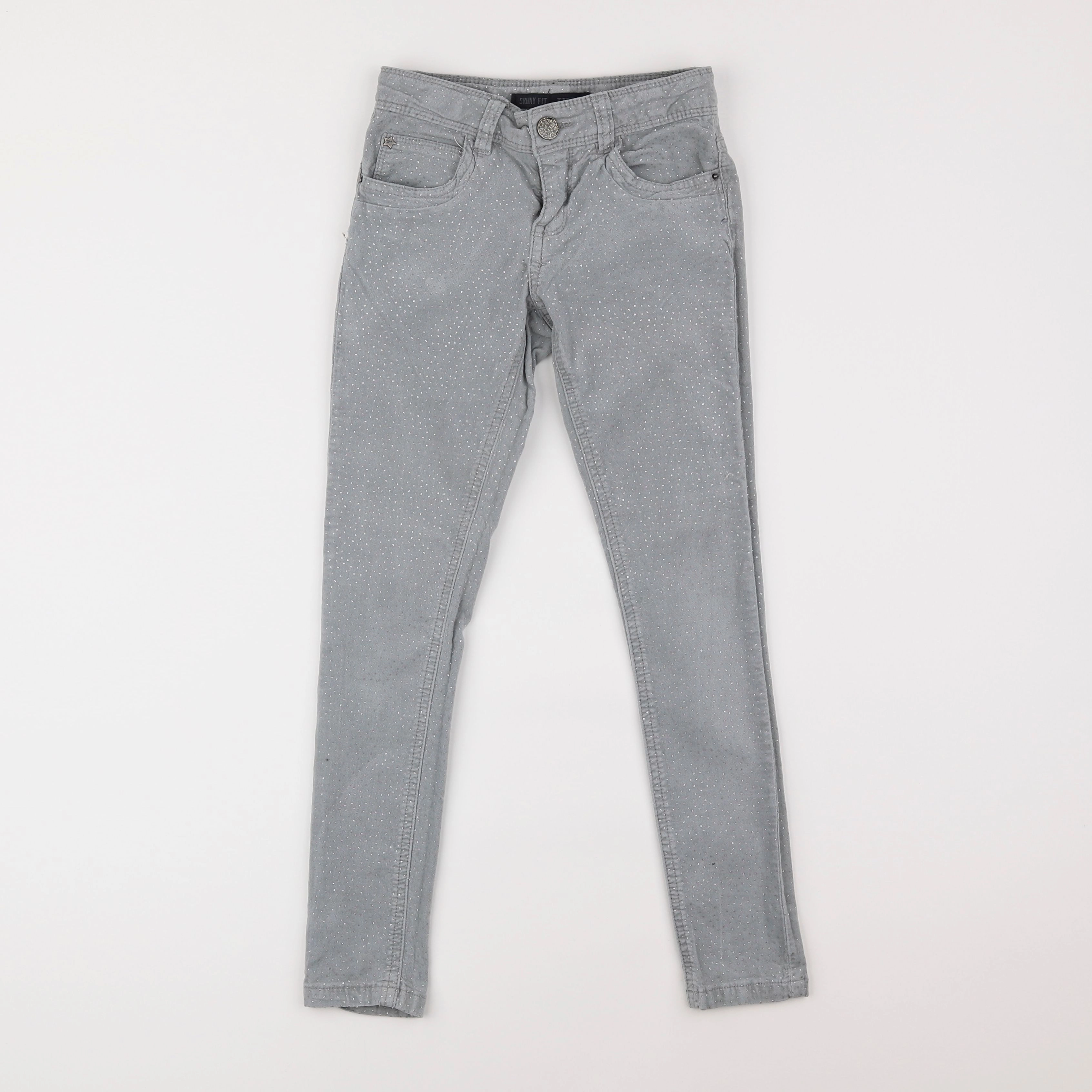 IKKS - pantalon gris - 7 ans