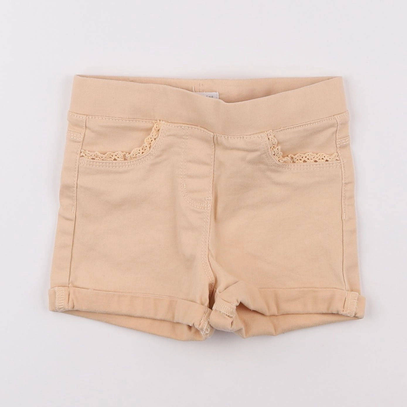 Vertbaudet - short orange - 4 ans