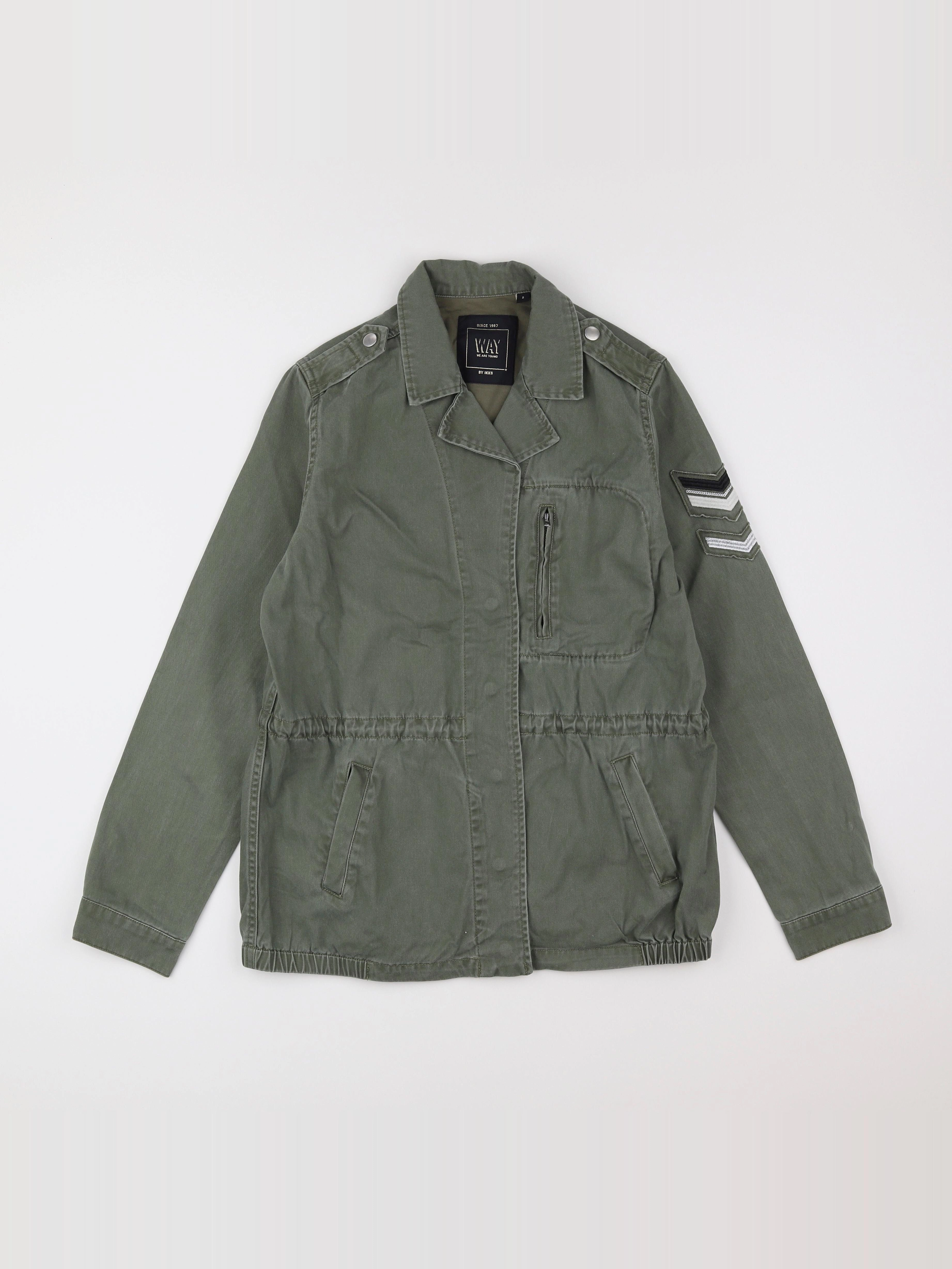 IKKS - veste vert - 10 ans